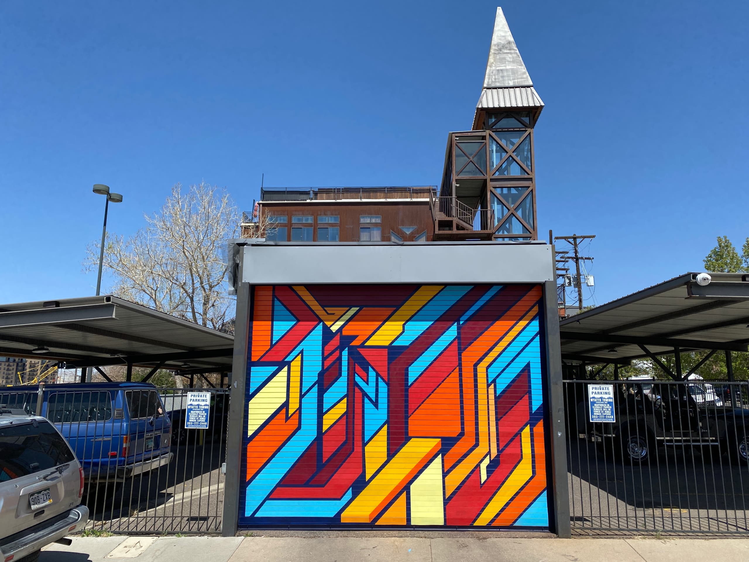 Vibrant Pathways of Urban Expression
