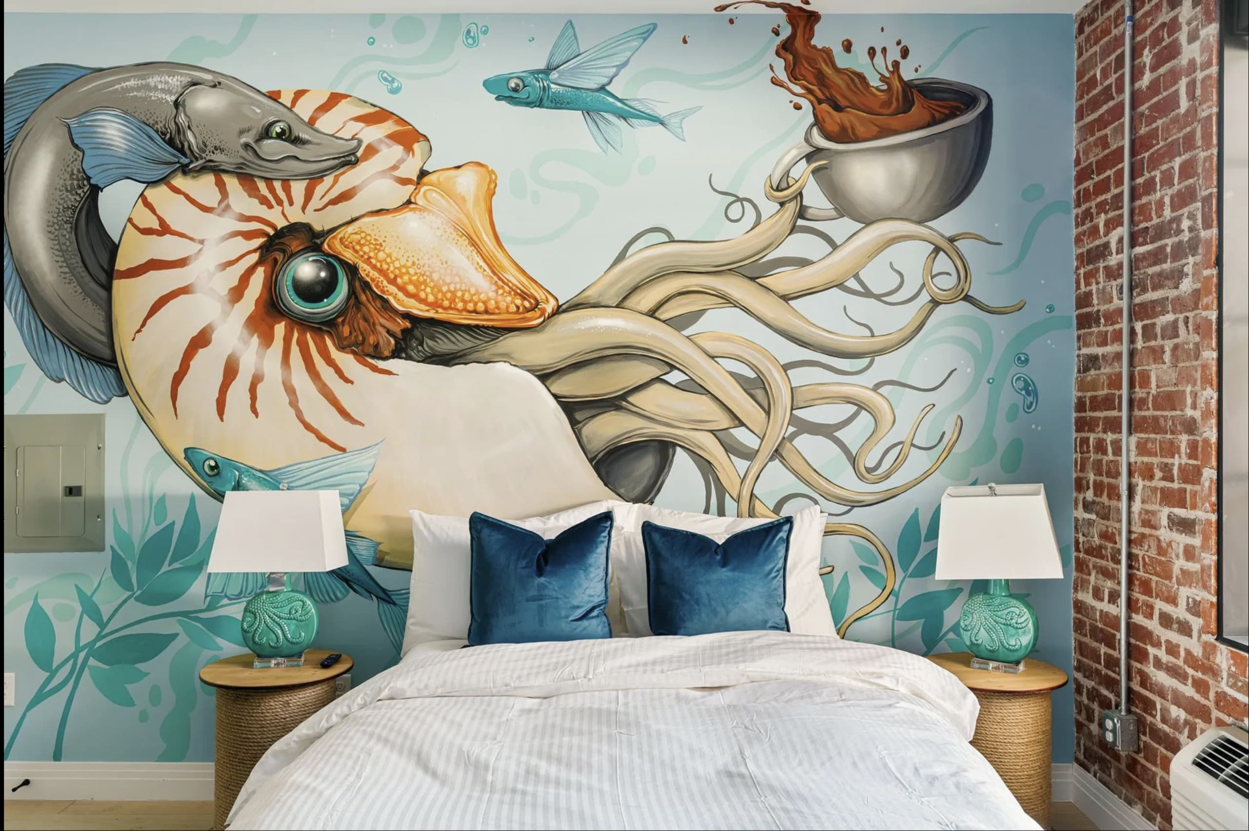 Nautilus Acoma mural