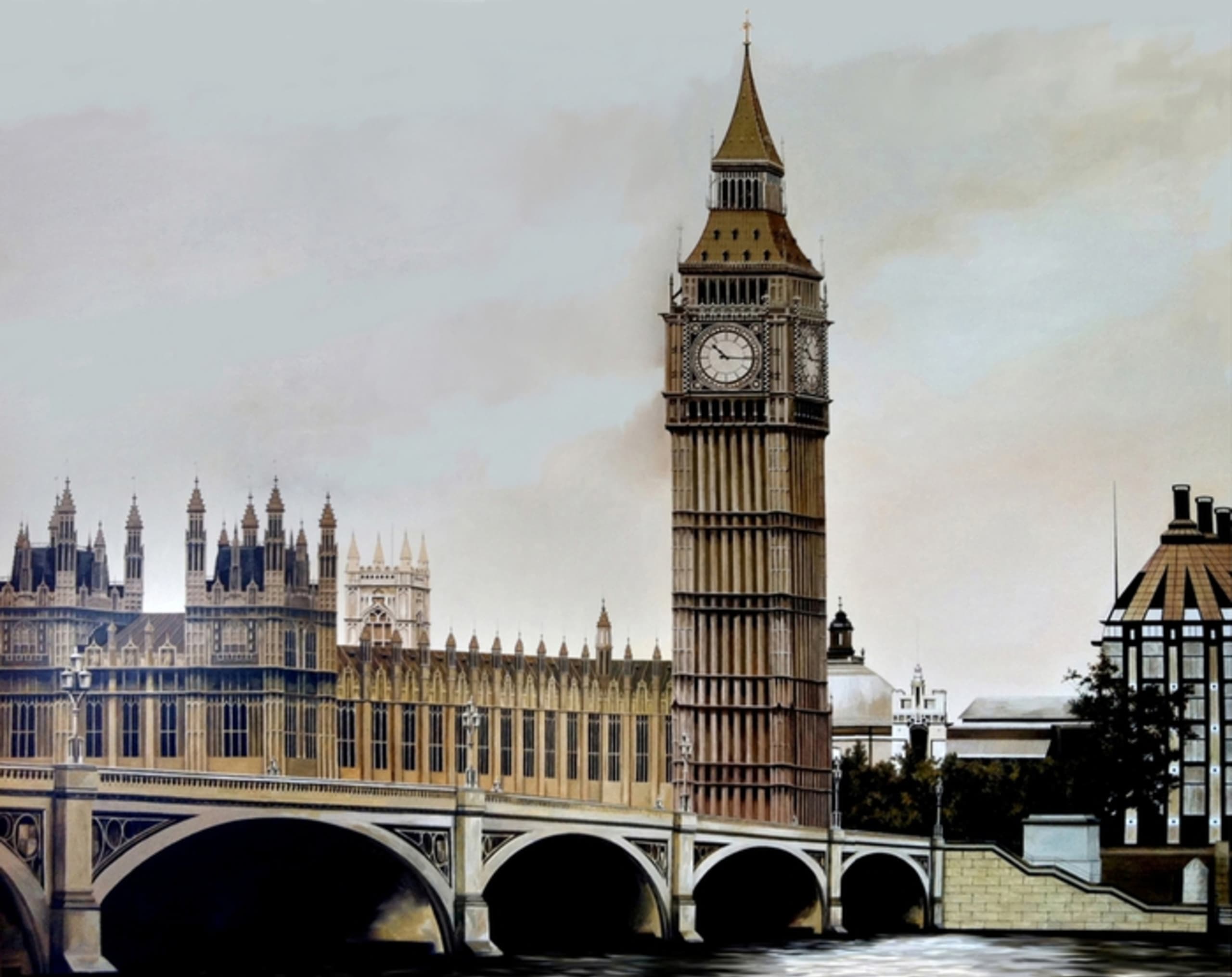Timeless Echoes of a Cityscape Dream