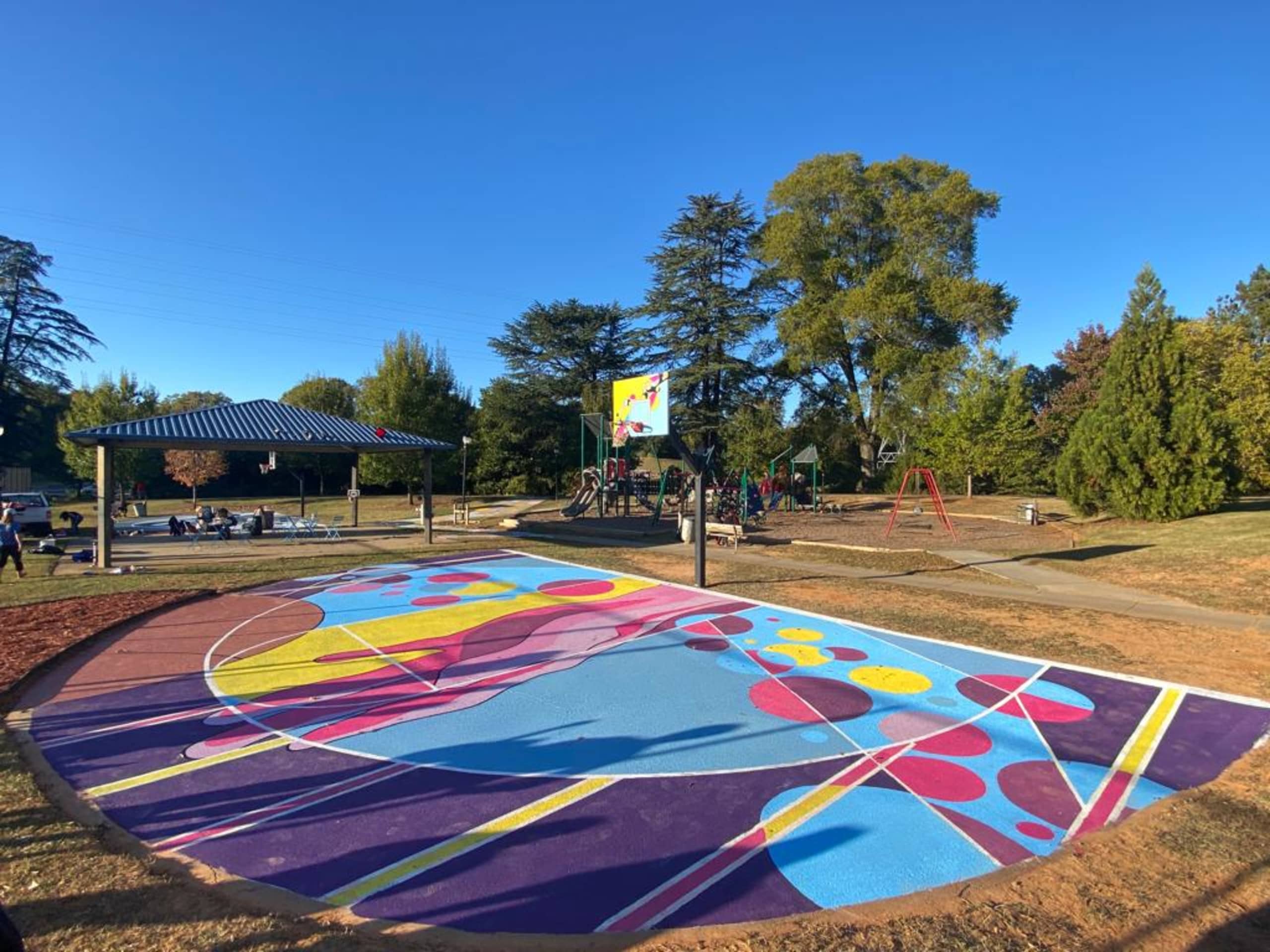 Vibrant Playgrounds of Color and Movement