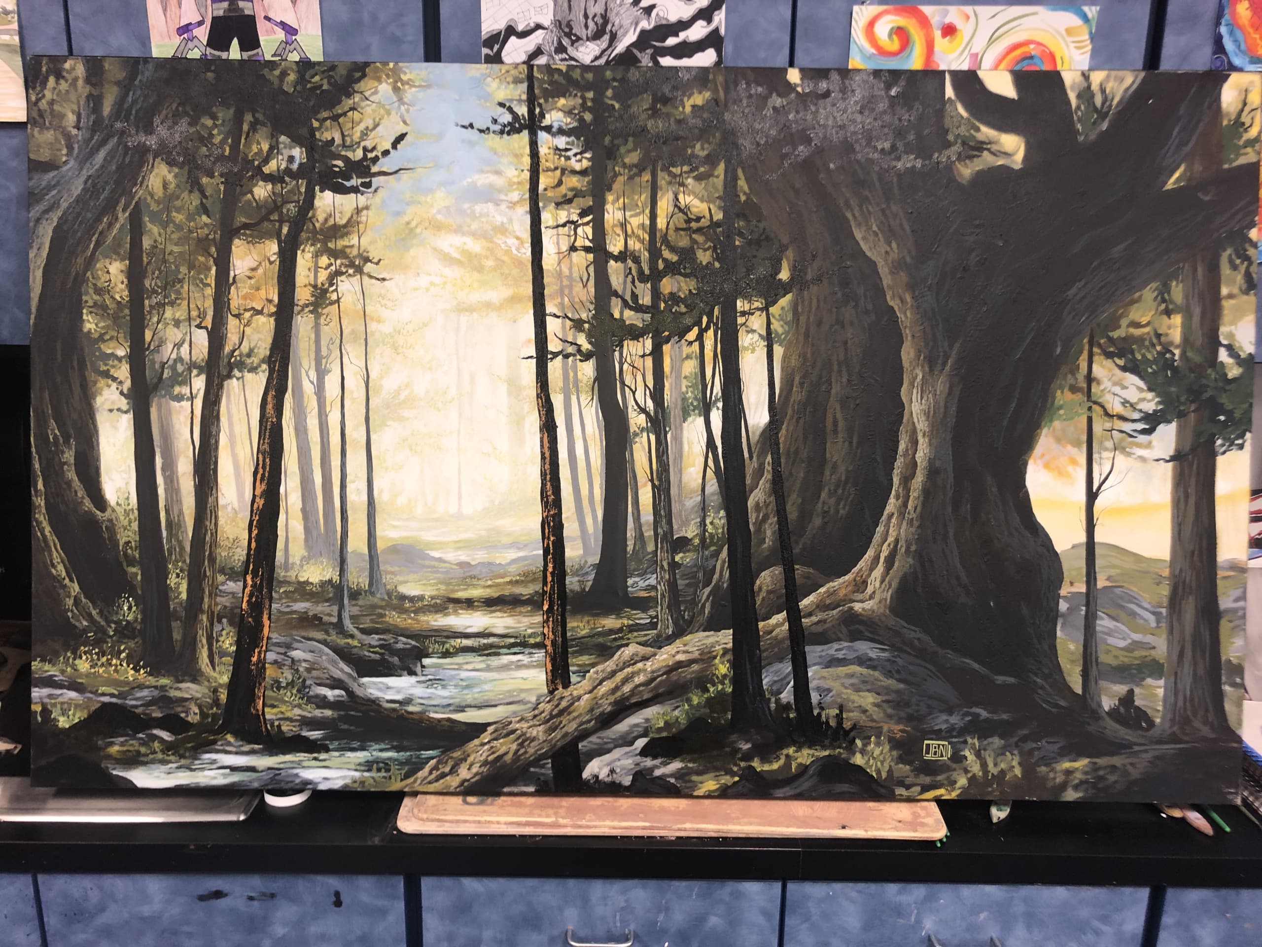 Whispers of Light in the Forest's Embrace