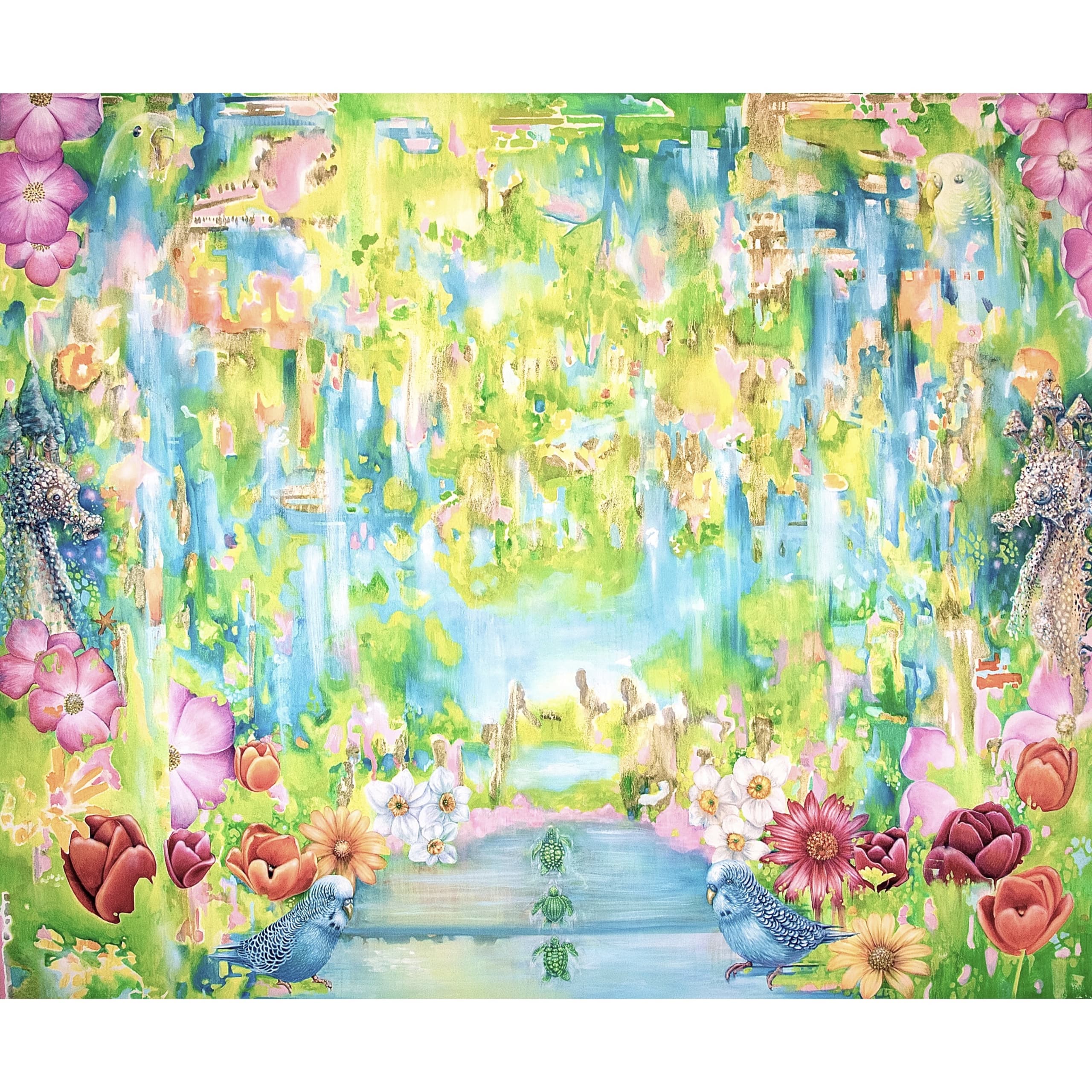 Tea Party In The Garden Of Heavenly Delights
