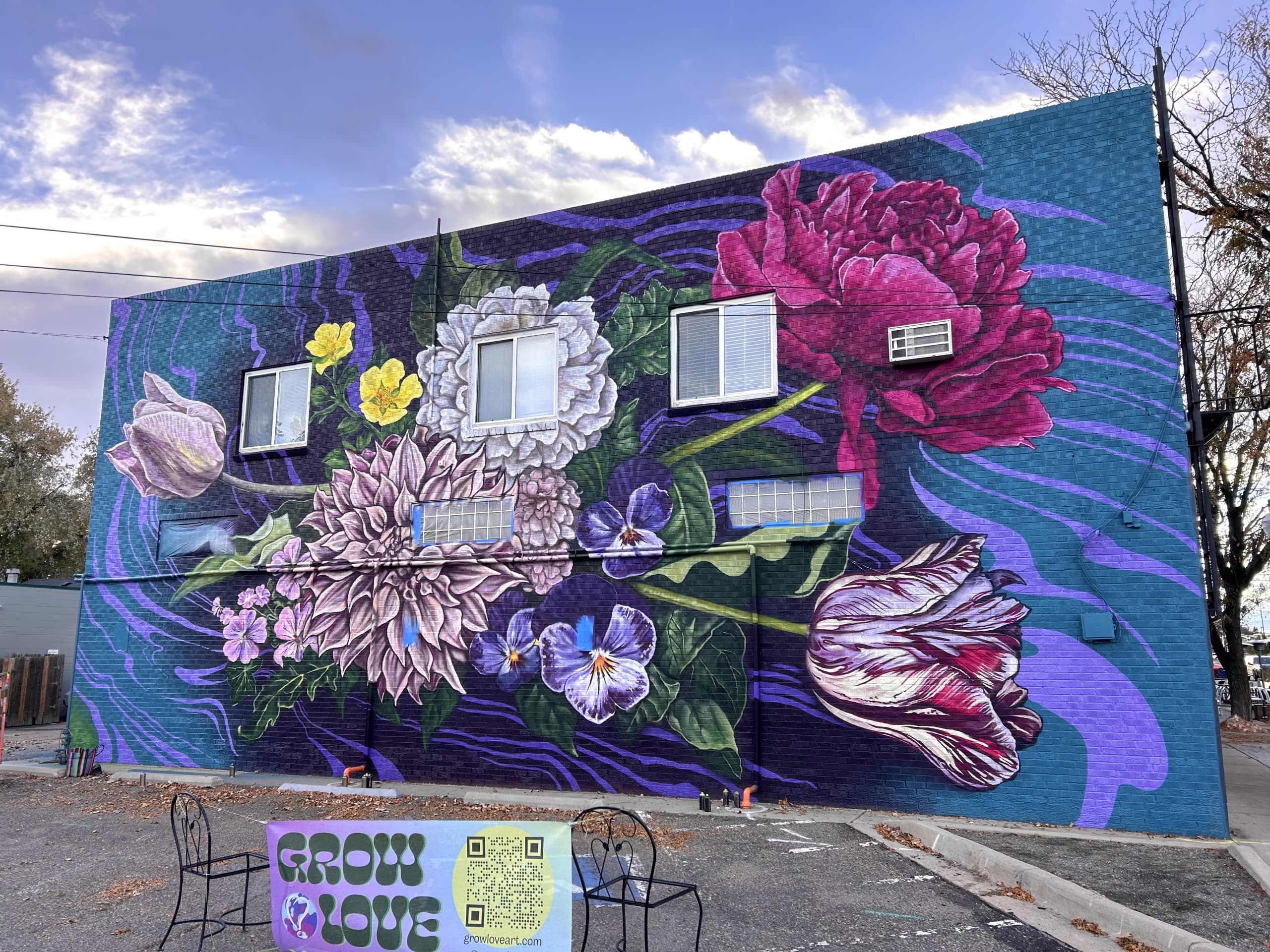 Wheat Ridge Community Bouquet Mural