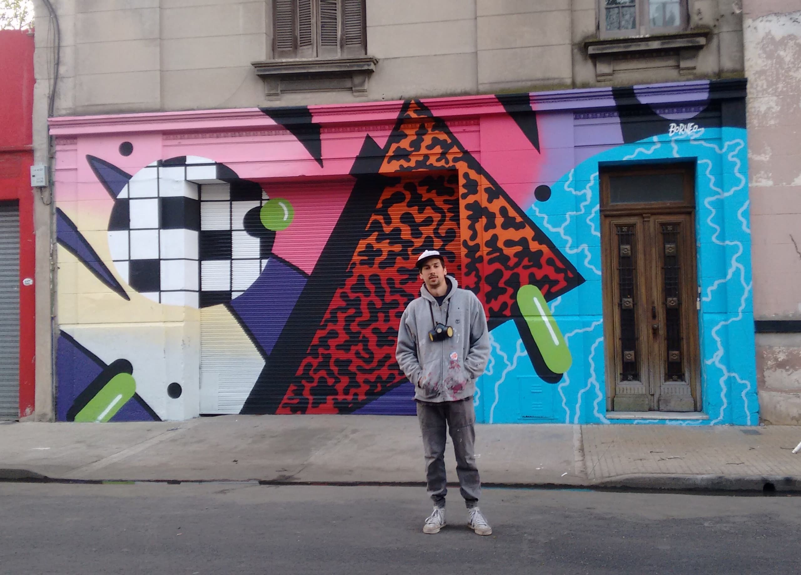 Vibrant Geometry in Urban Harmony
