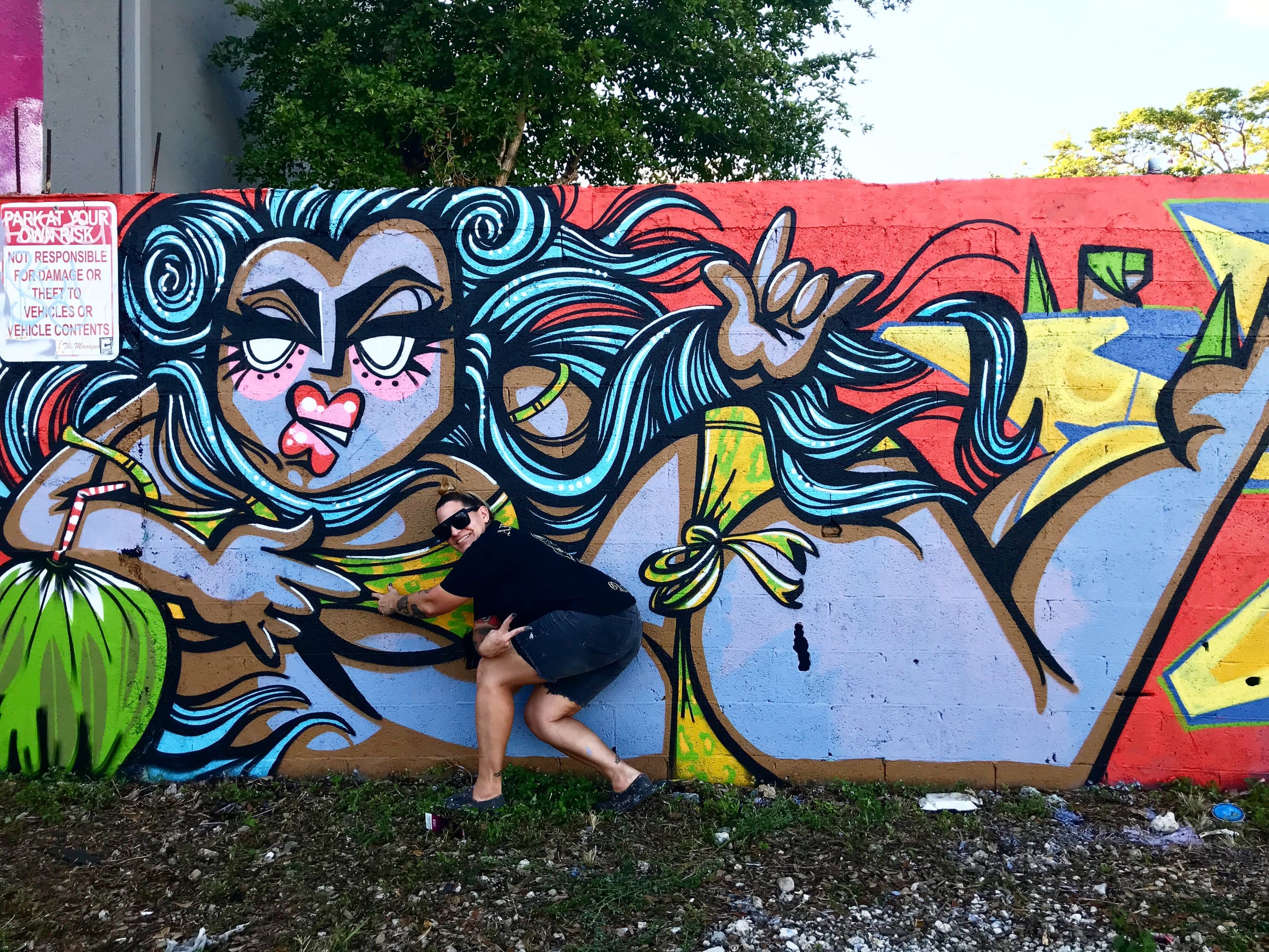 Tropical Whimsy in Urban Color Splash