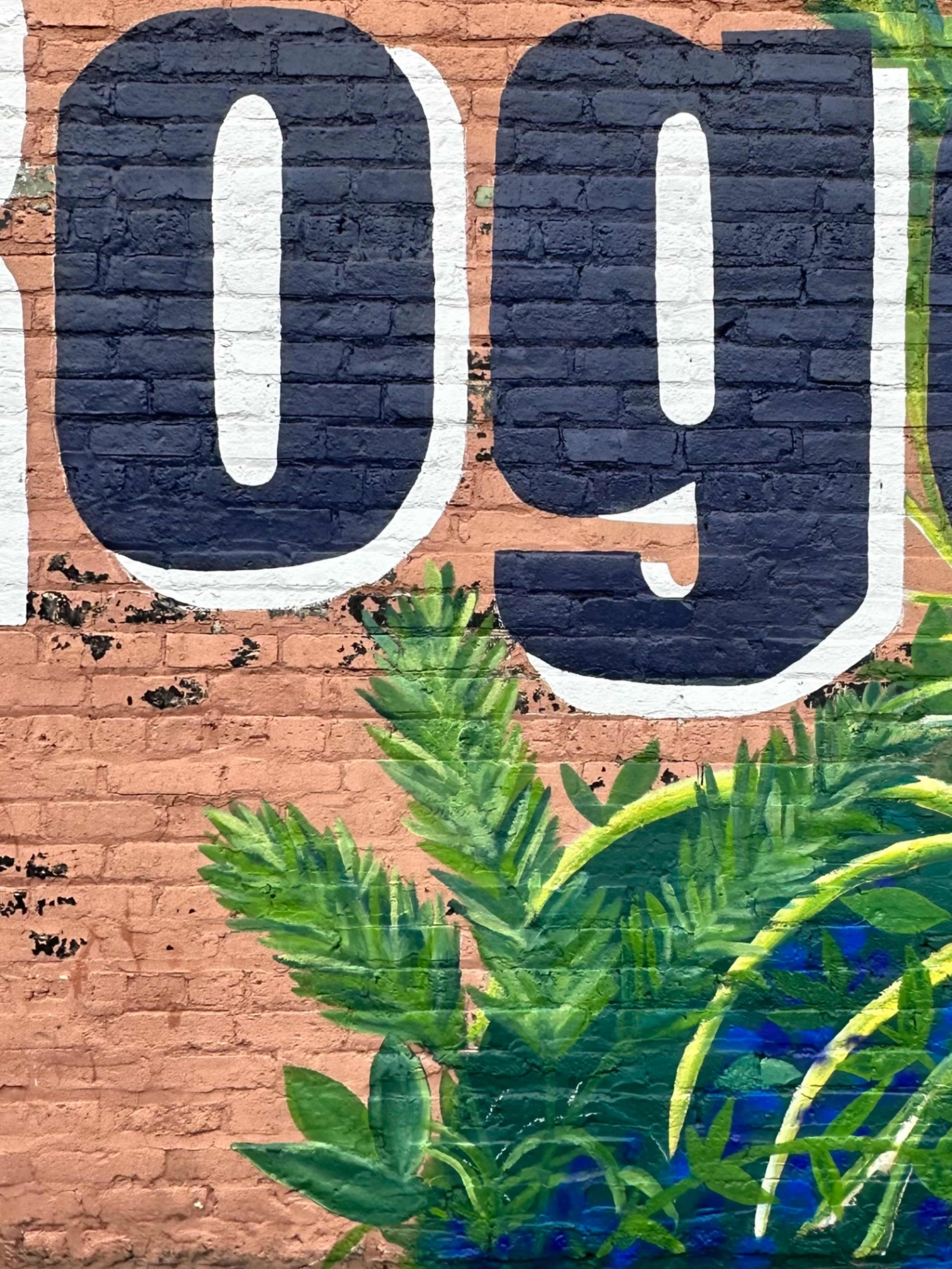 Rogers Park Community Mural (Assistant - Image shows elements I painted)