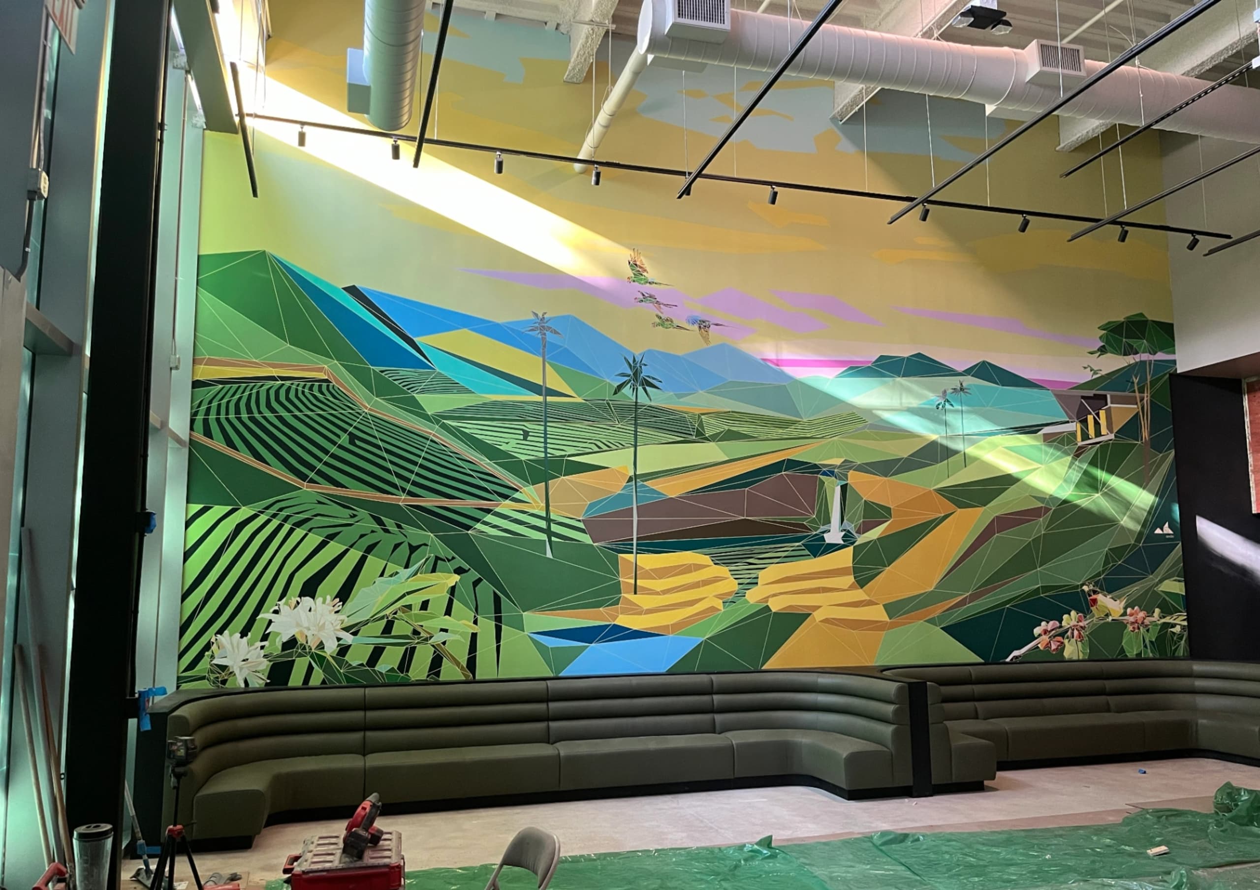 El Obsequio del Sol, Starbucks Miami WorldCenter