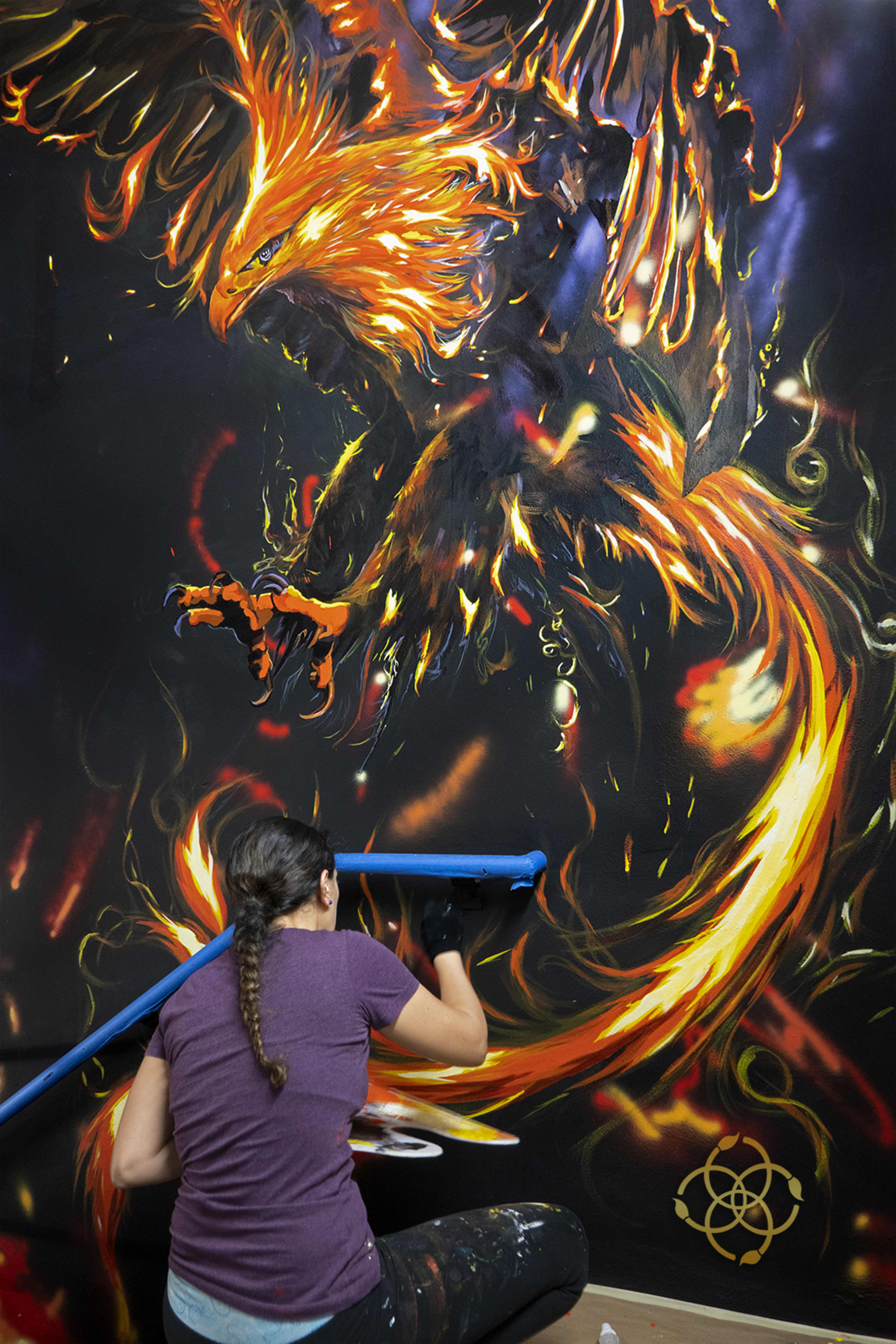 Phoenix Rising from the Shadows of Night