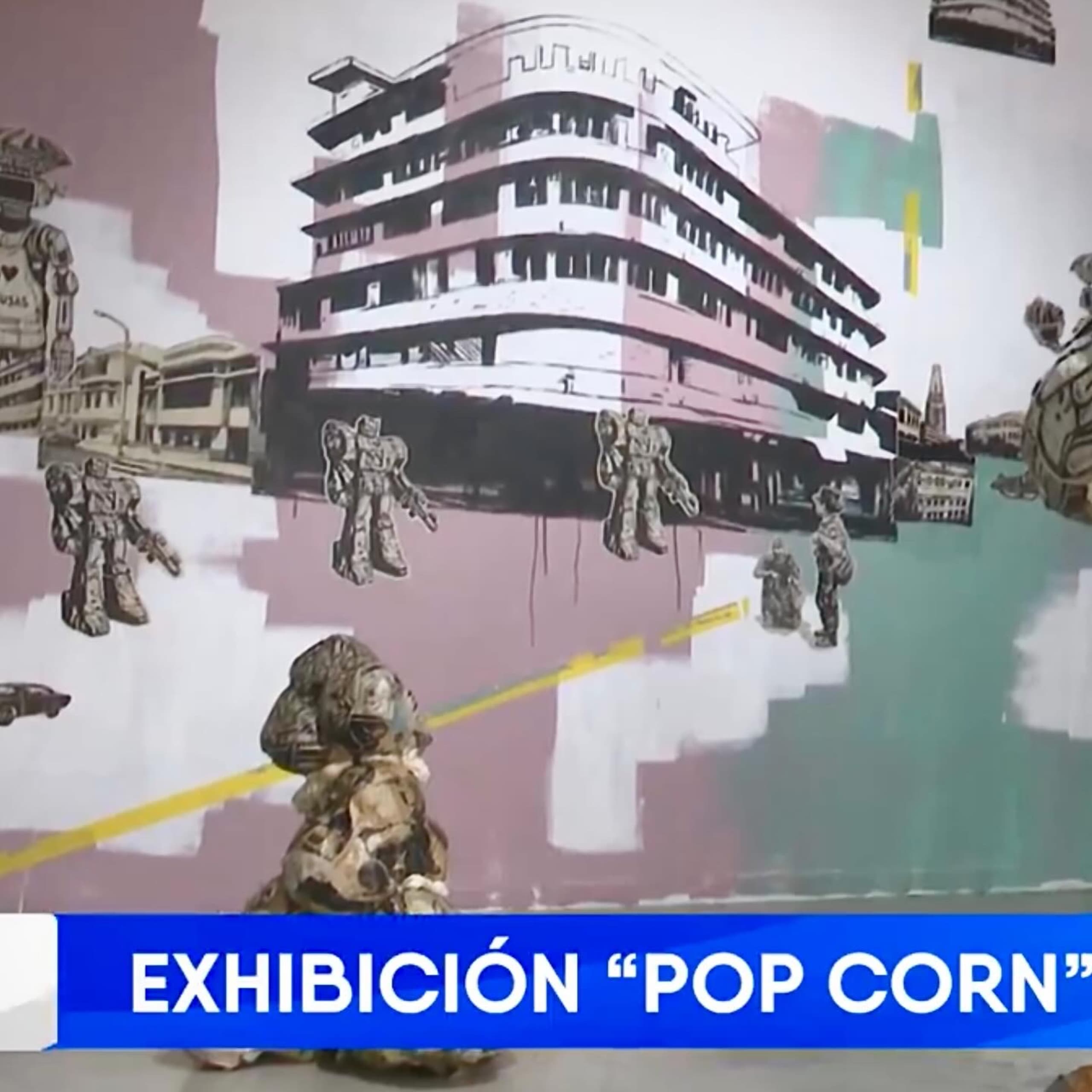 Popcorn solo exhibition