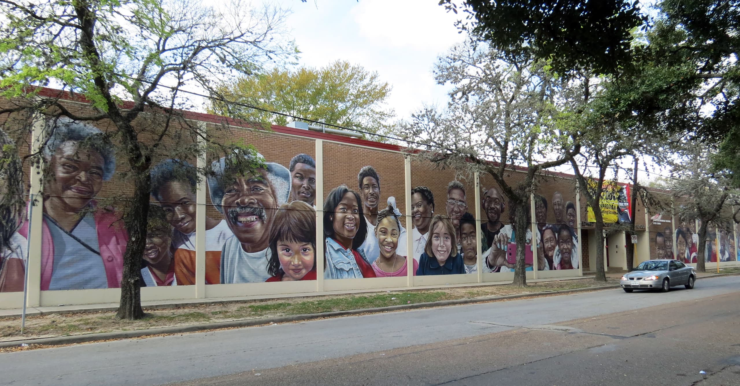 The selfie mural