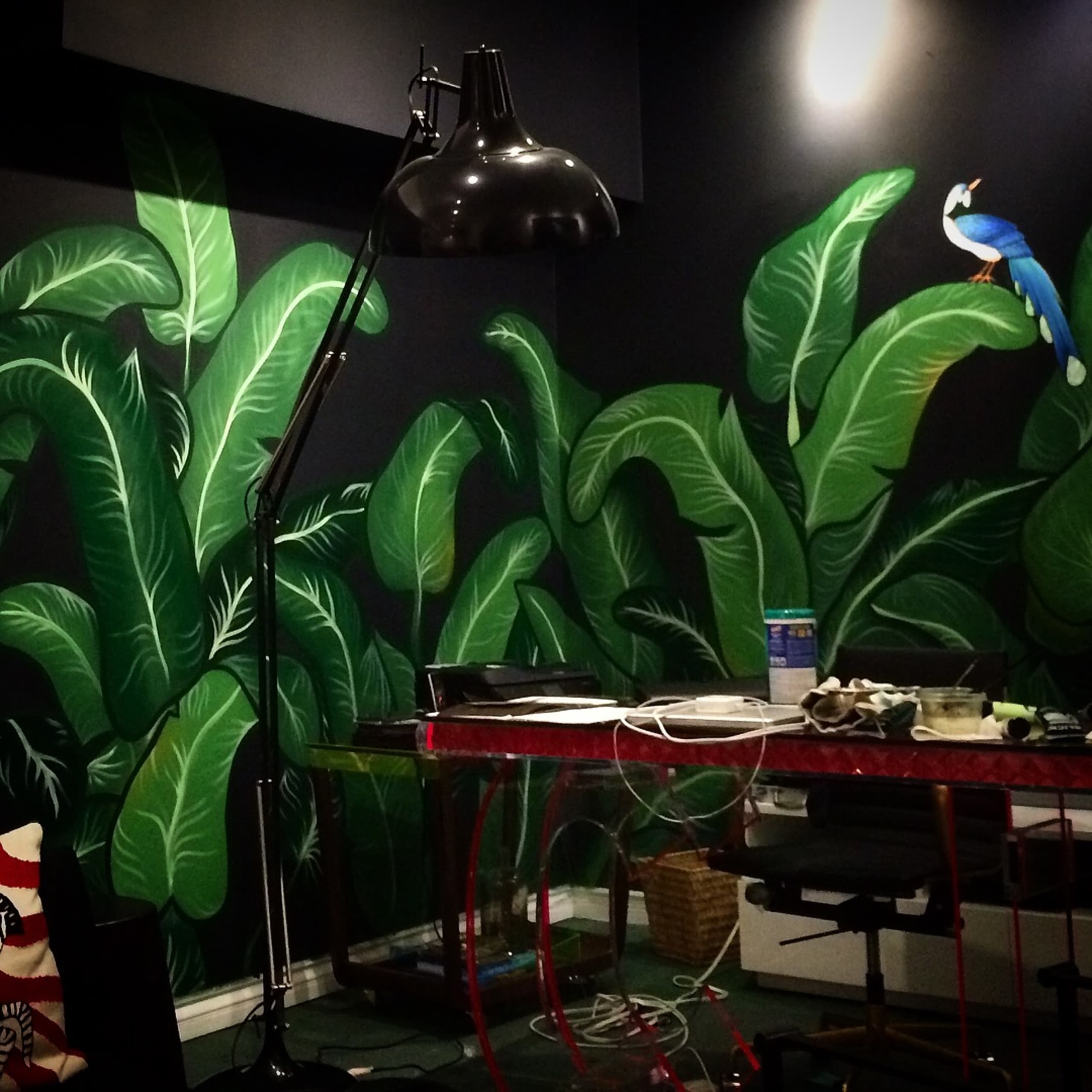 Tropical Whispers in Urban Shadows