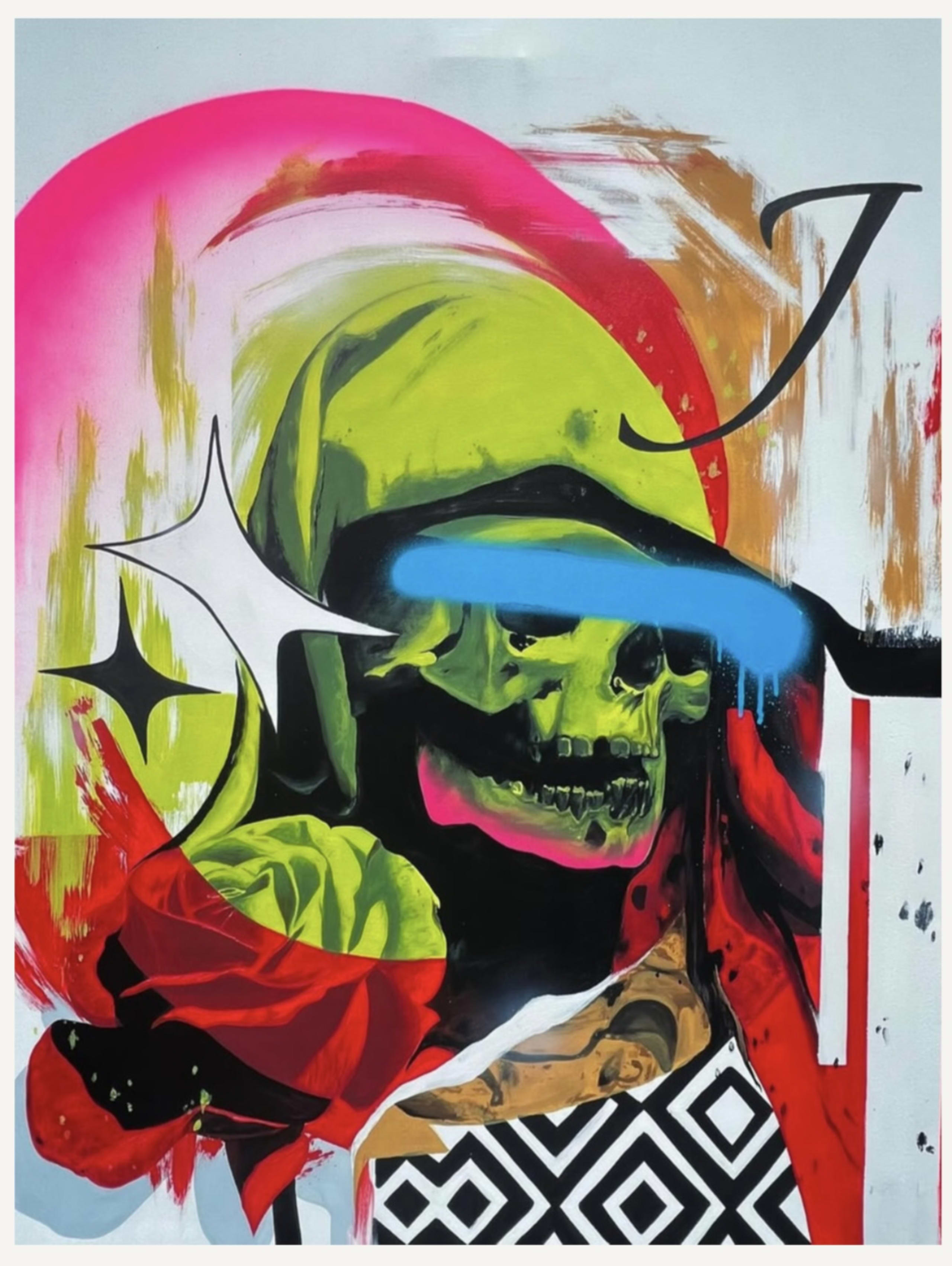 Vibrant Echoes of Life and Death by Jukespaints 