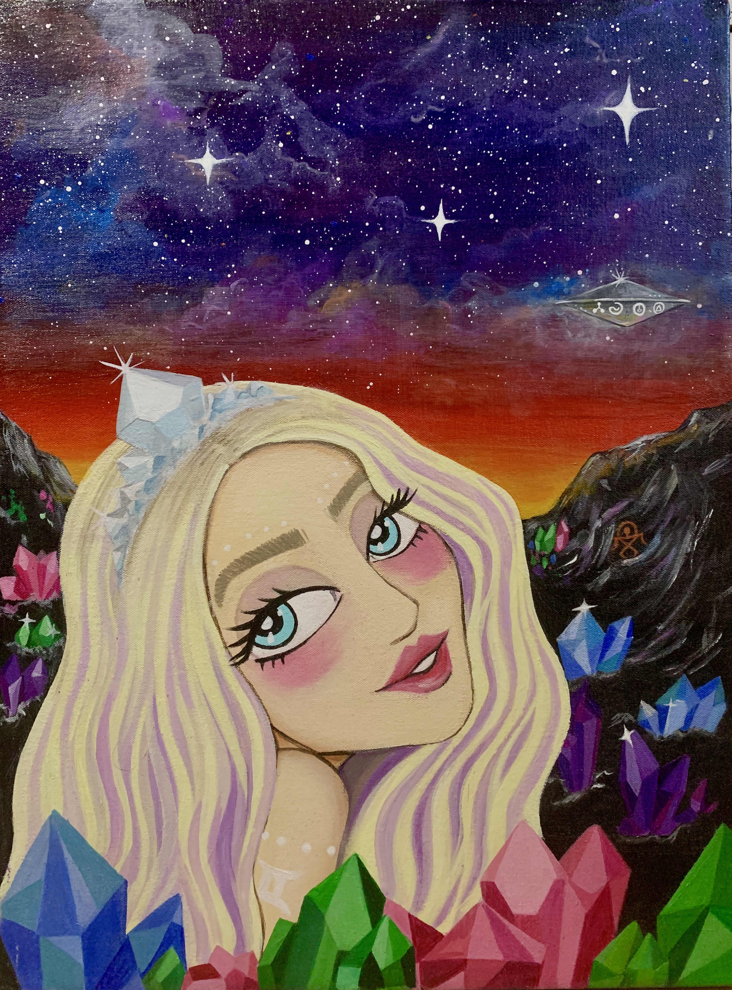 Celestial Dreams and Crystal Whispers by Lola Lovenotes