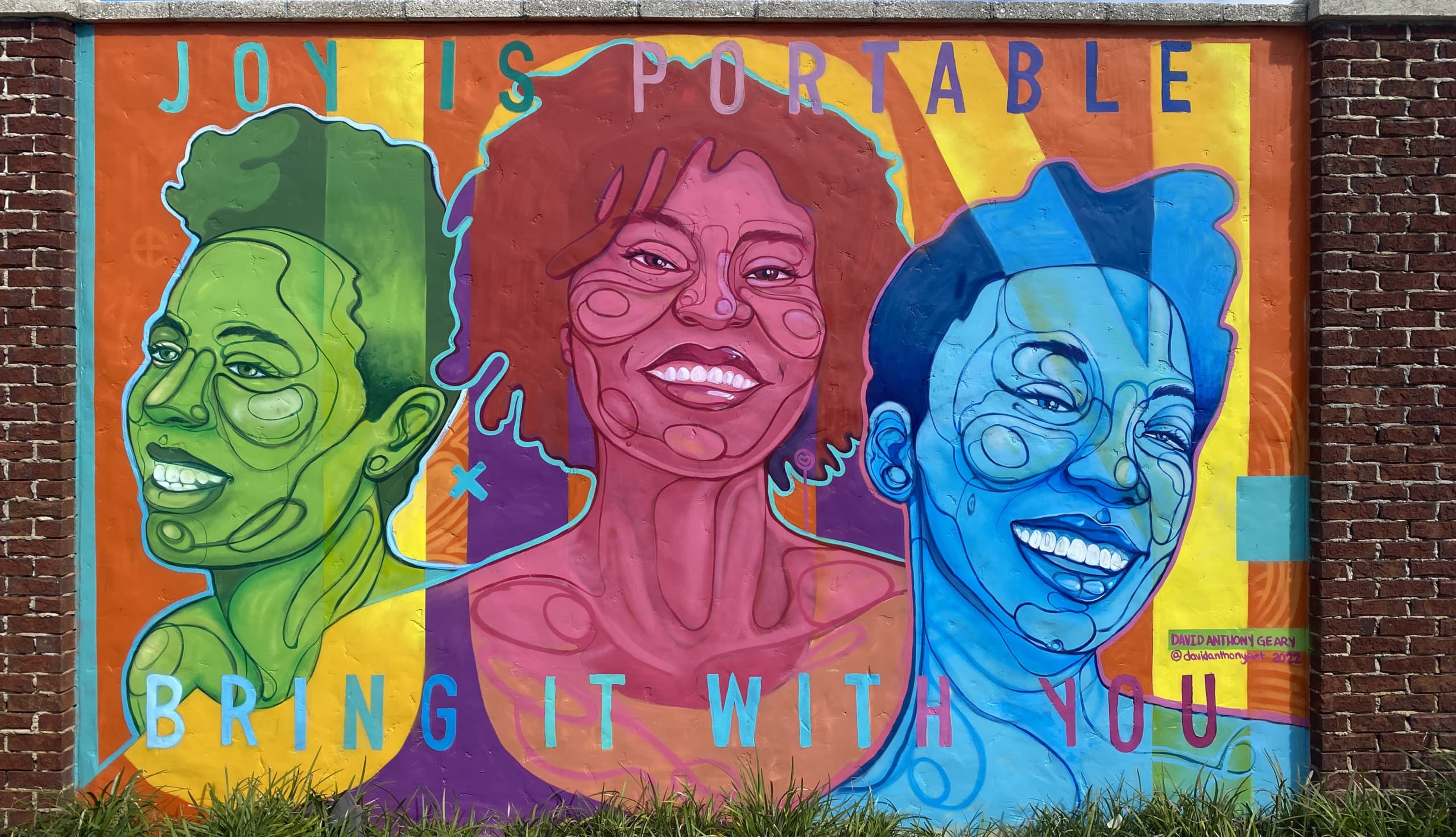 joy is portable by David Anthony Geary