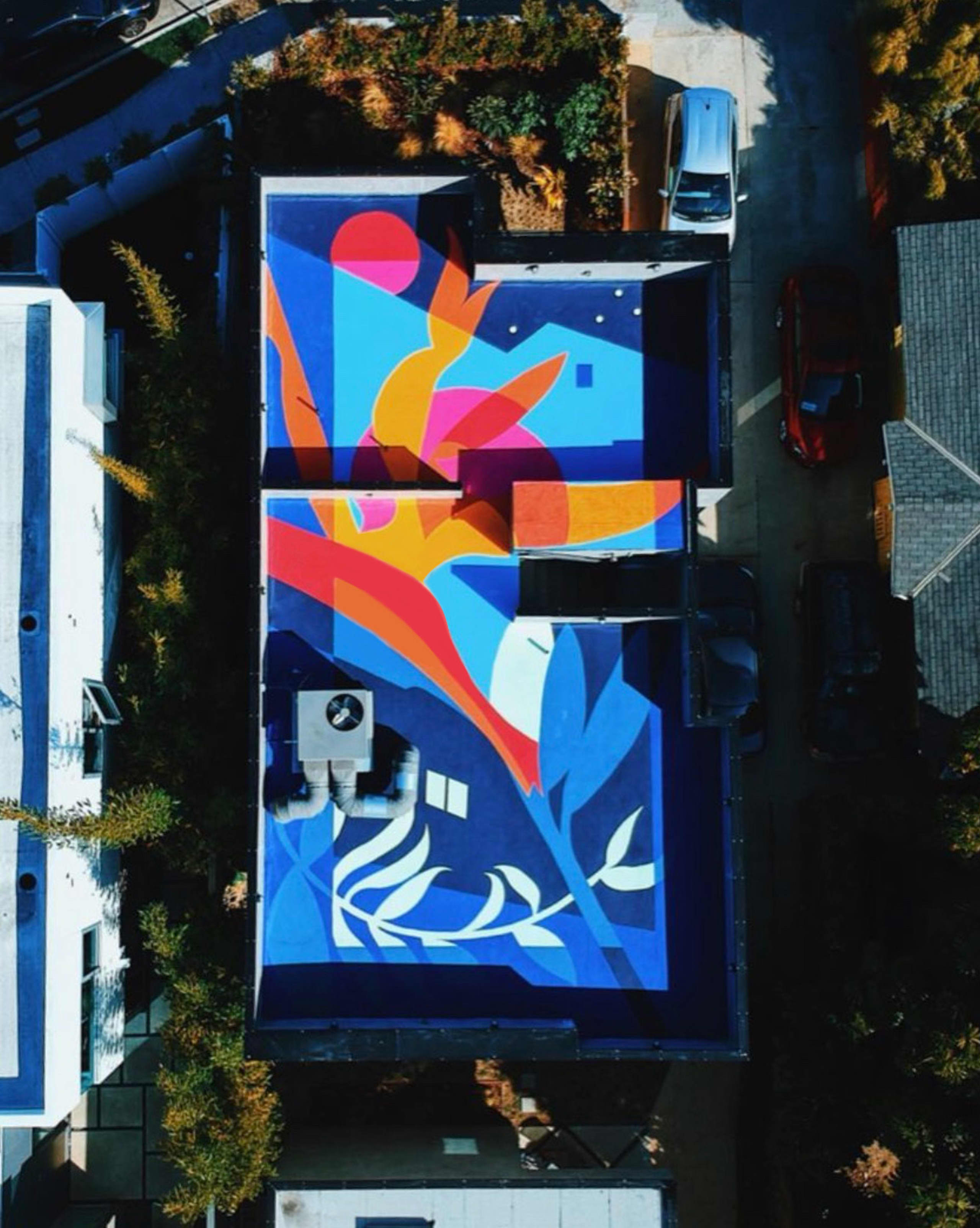 Bird of Paradise Rooftop by Mika Revell