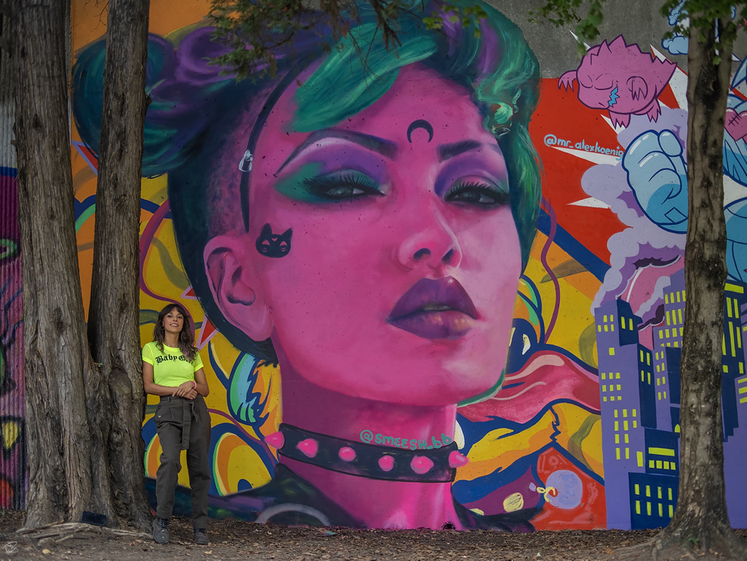 Forward Warrior Mural Festival by Smeesh