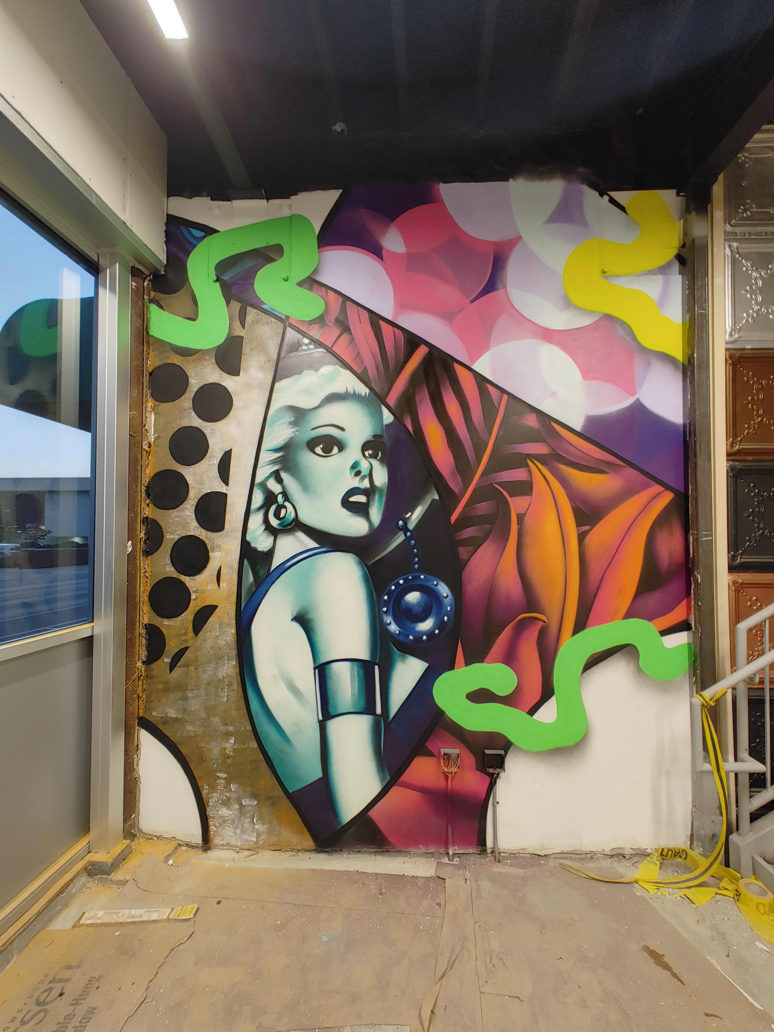 Vibrant Echoes of Glamour and Mystery by Phybr