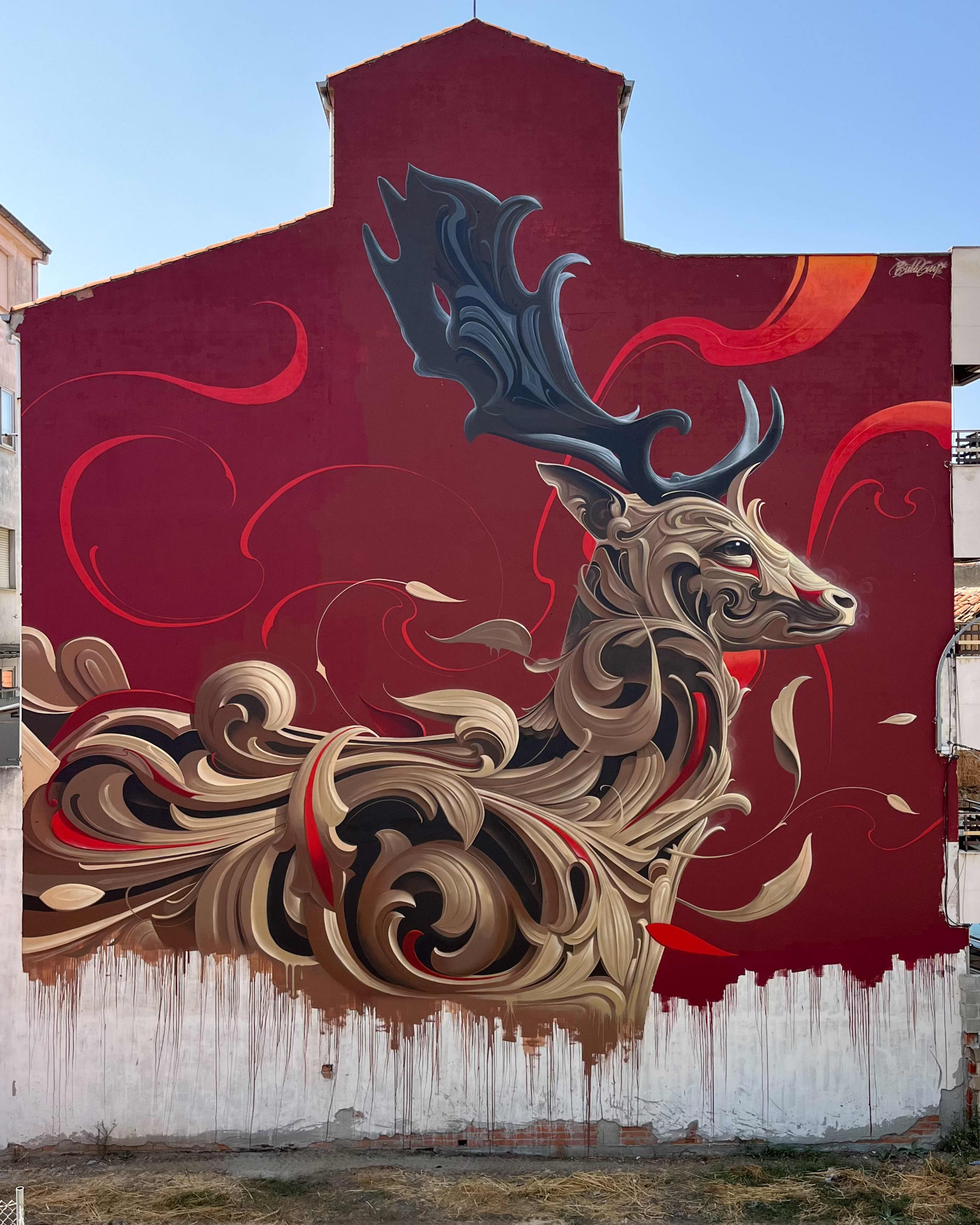 Ornamental deer by Bublegum