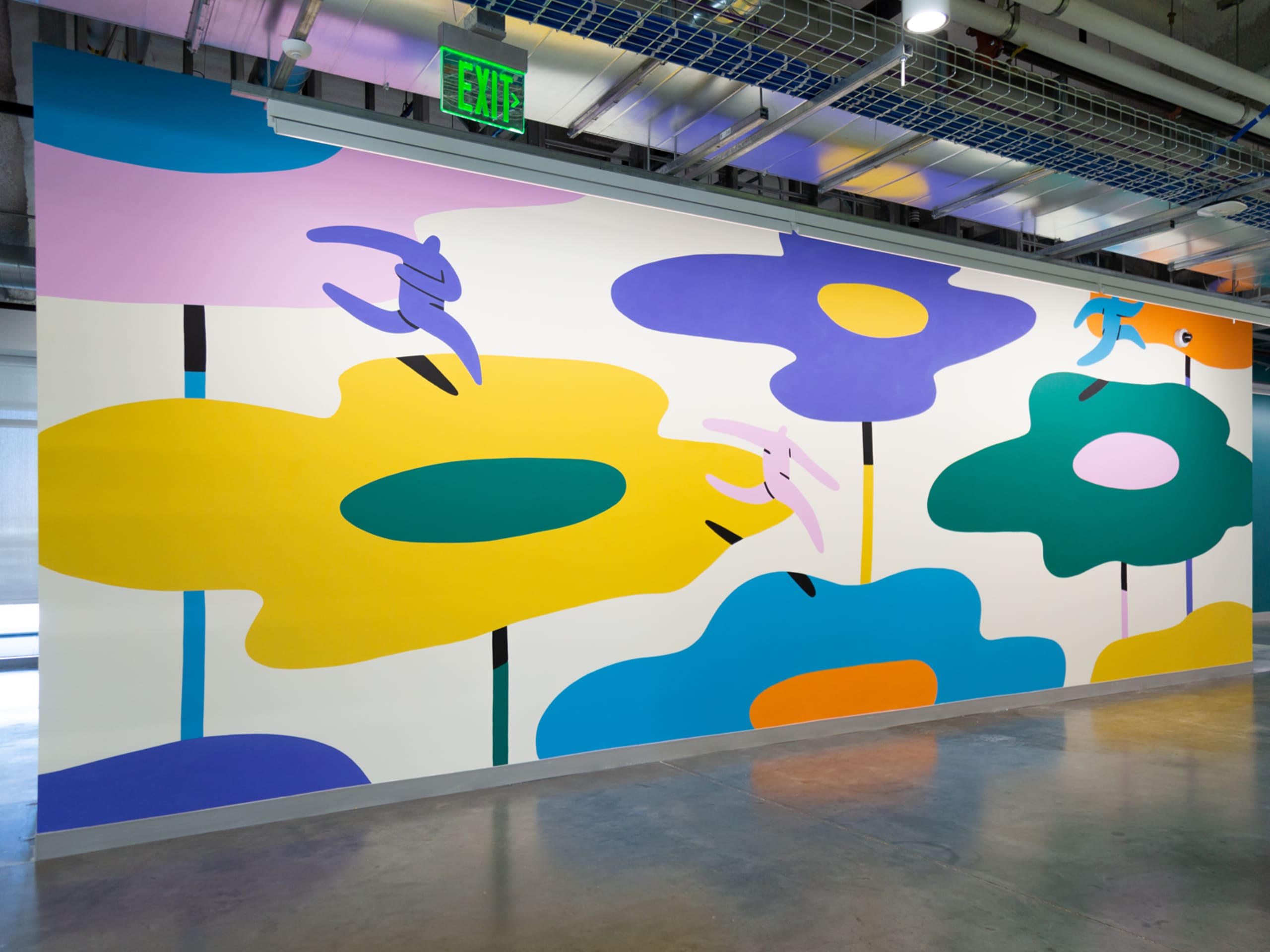 Meta Open Arts Mural by Jocelyn Tsaih