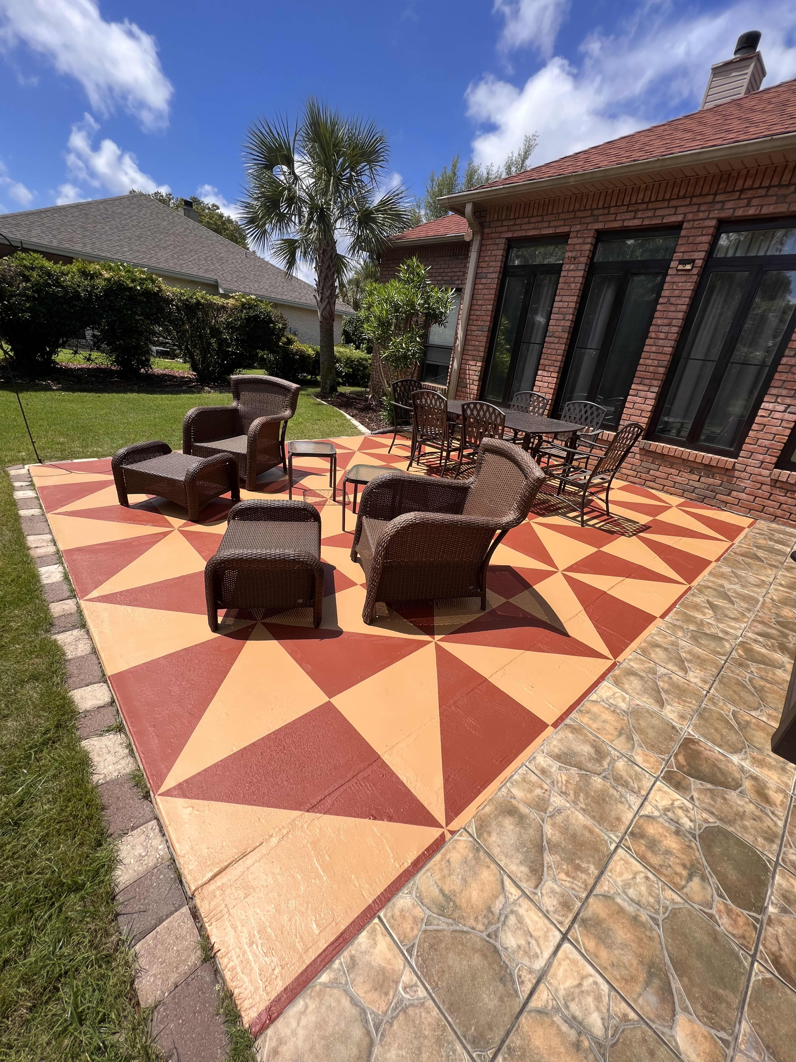 Patio Deck Painting by Jason Harvin, Wayward Walls