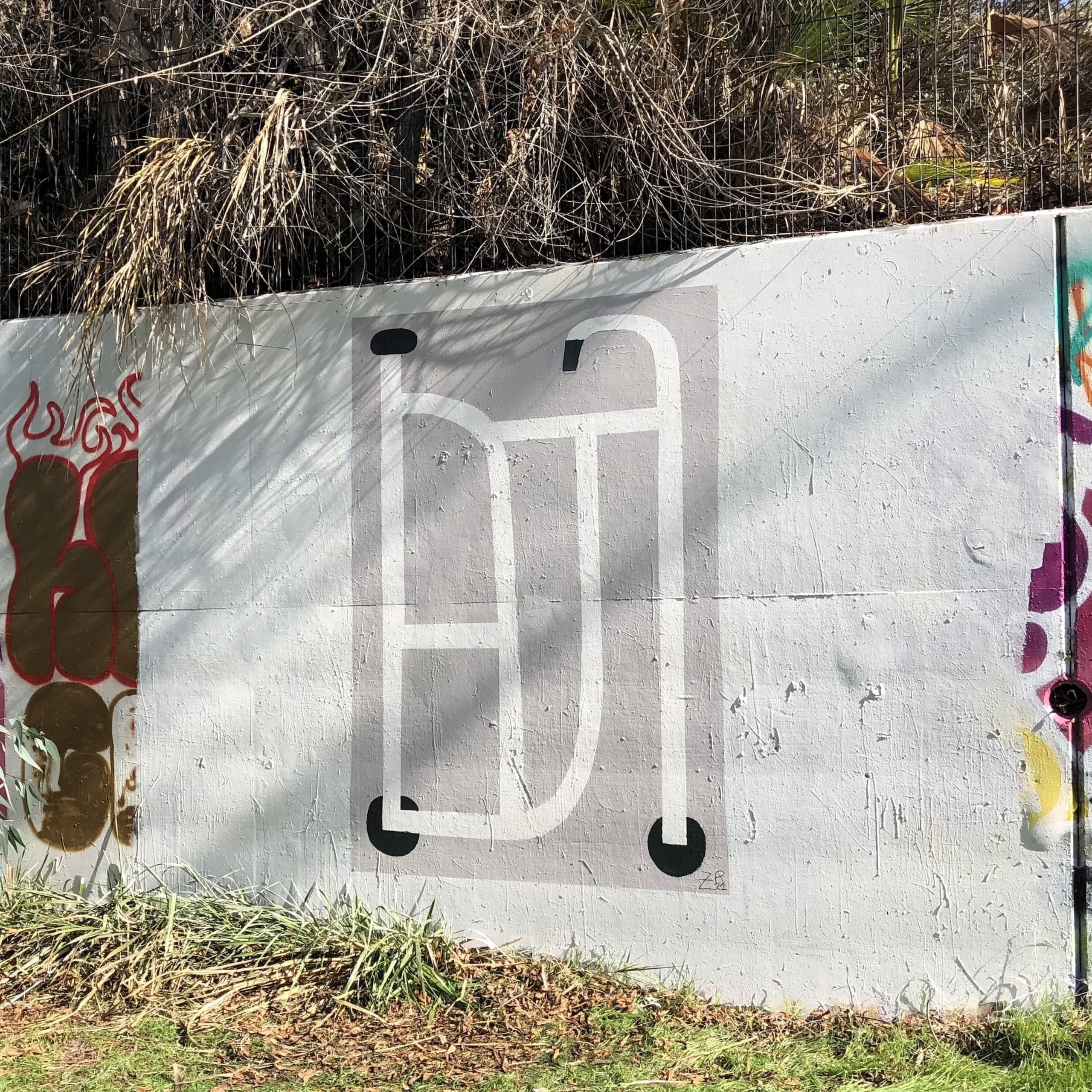 Urban Echoes of Minimalist Expression by Zack Rosebrugh