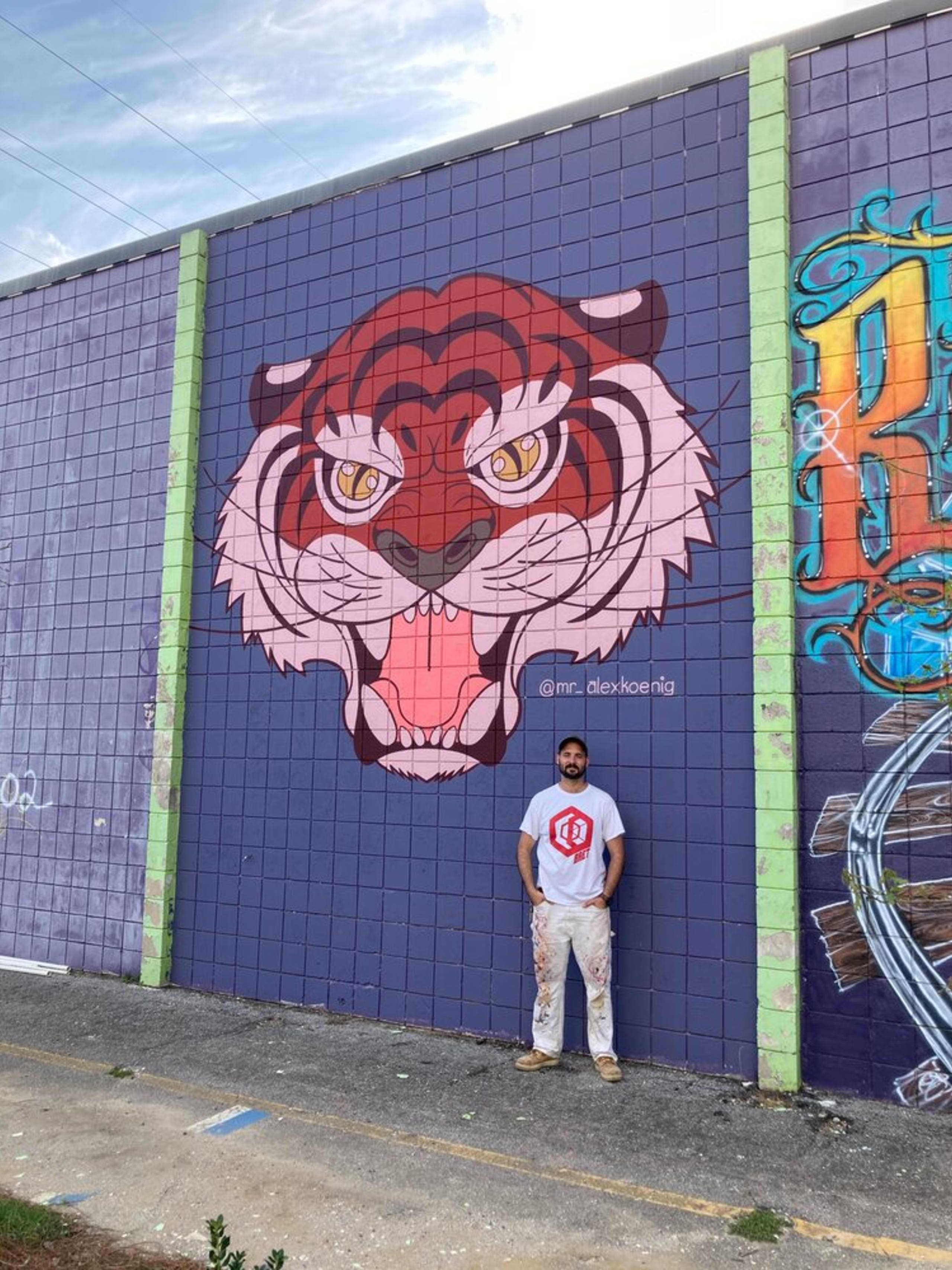 Fierce Gaze of the Urban Jungle by Alex Koenig