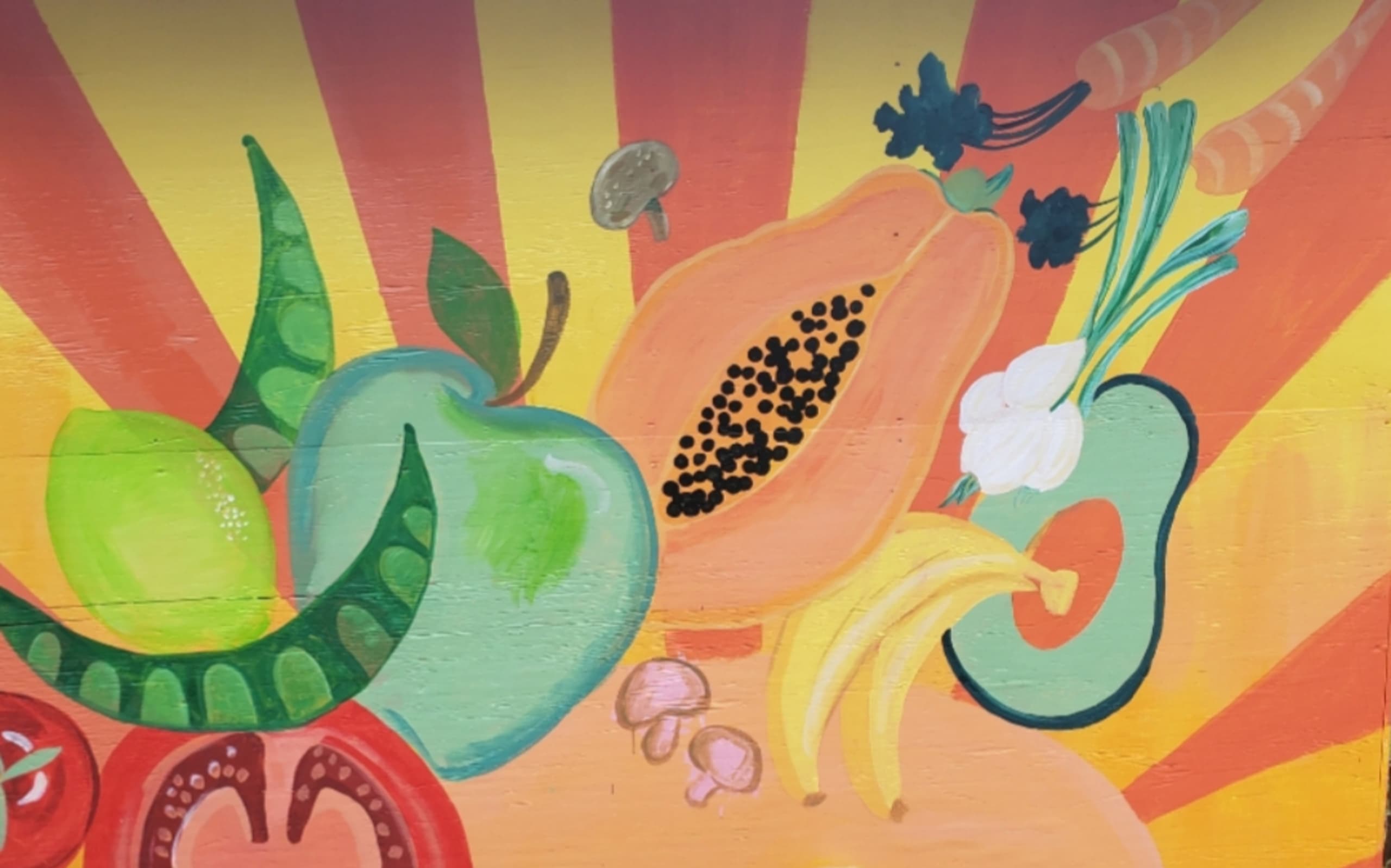 Vibrant Harvest of Colorful Abundance by Katie Martin Dwyer