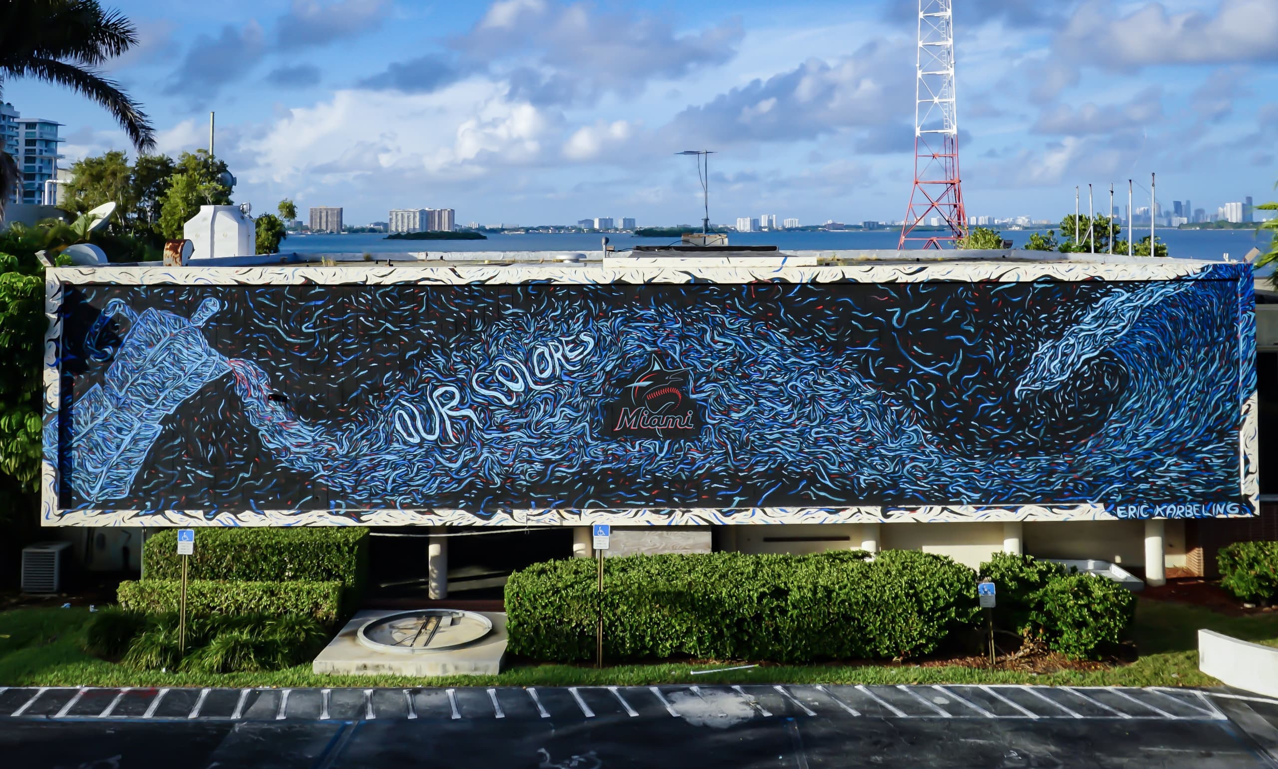Waves of Color in Urban Harmony by Eric Karbeling