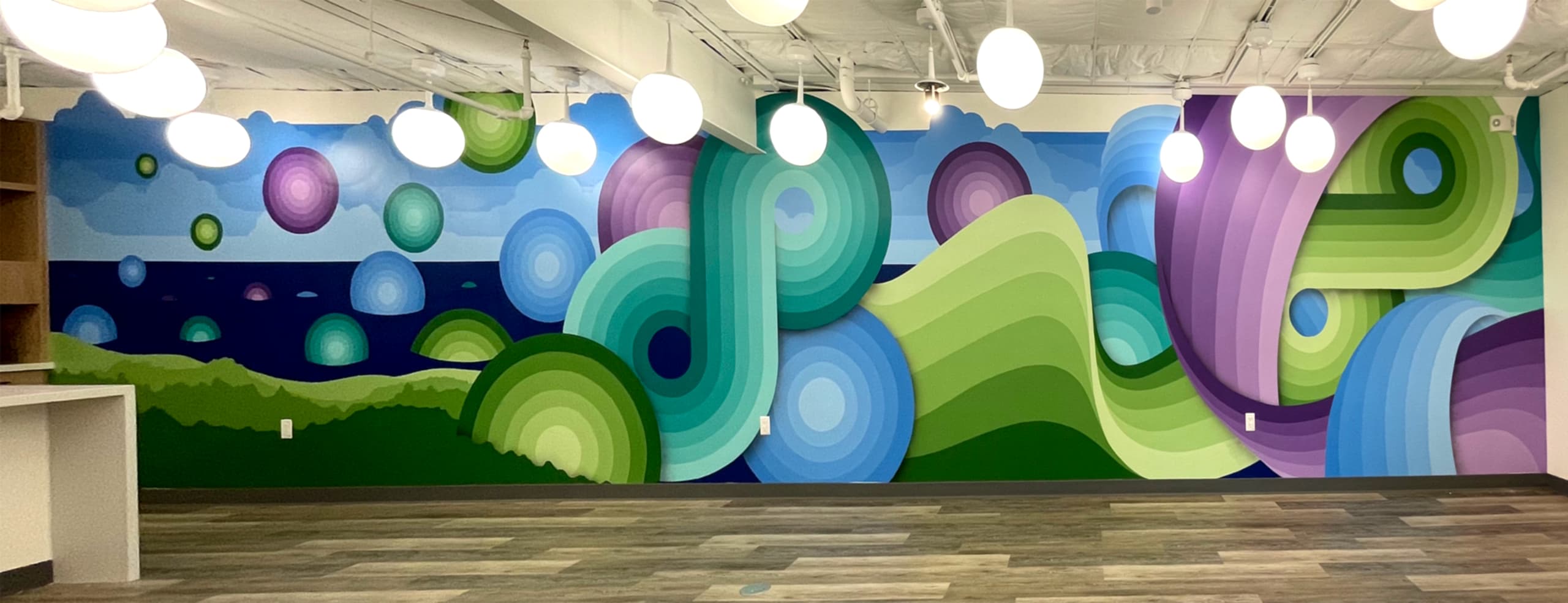 SERVCO HQ Mural by Ricky Watts