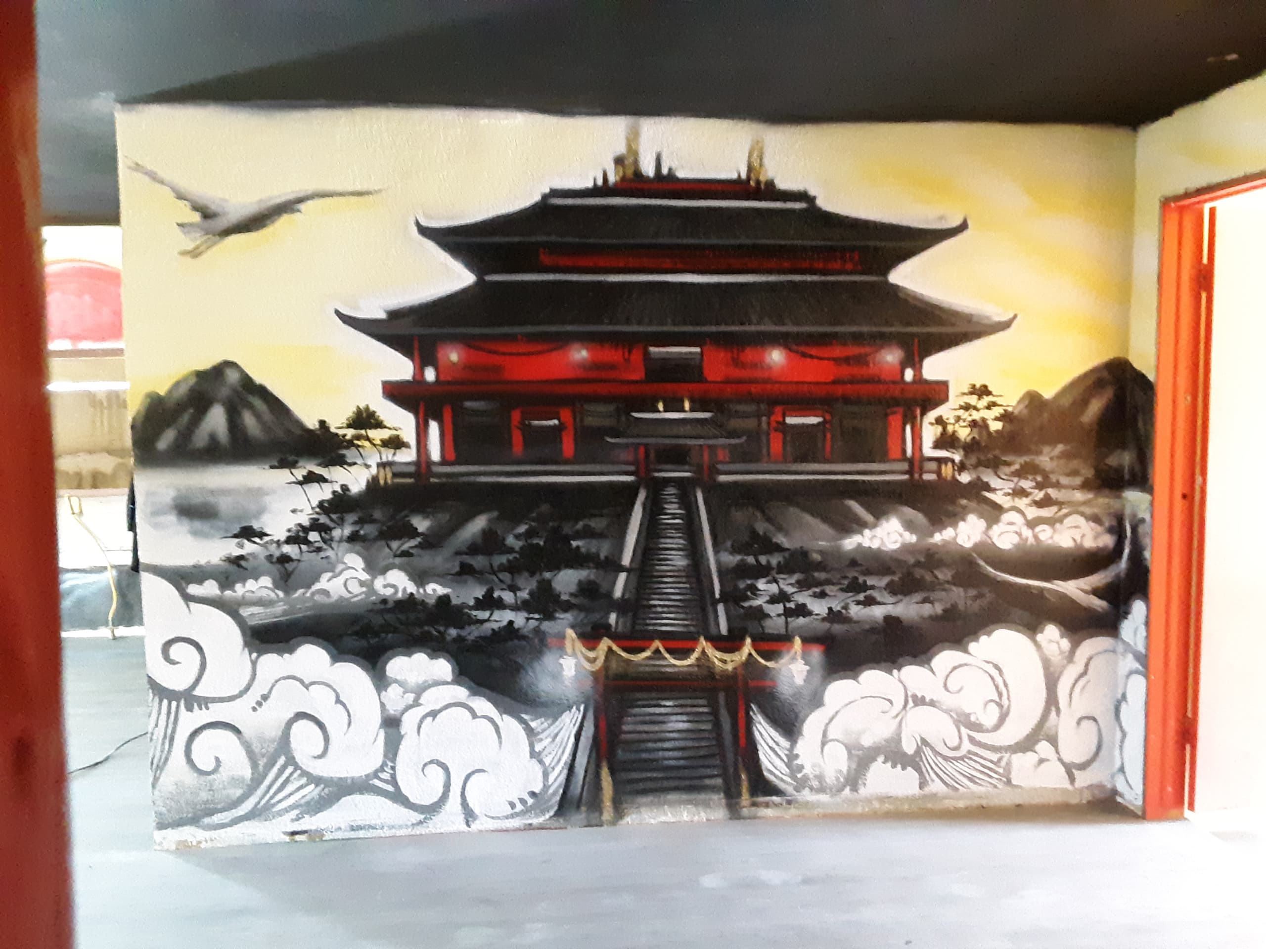 Old temple  by Whosthumb