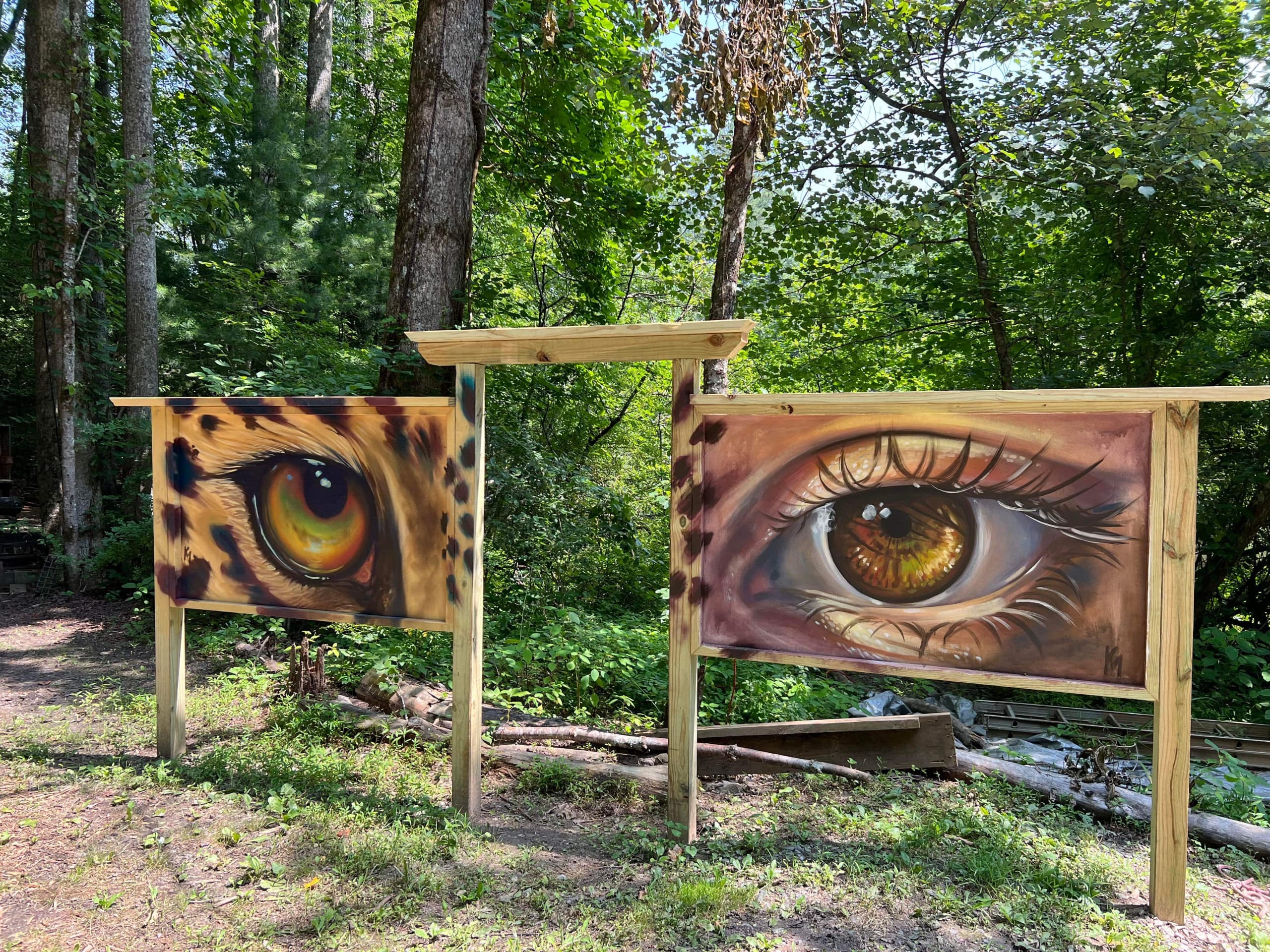 Festival Live Painting by Kendall Mccann