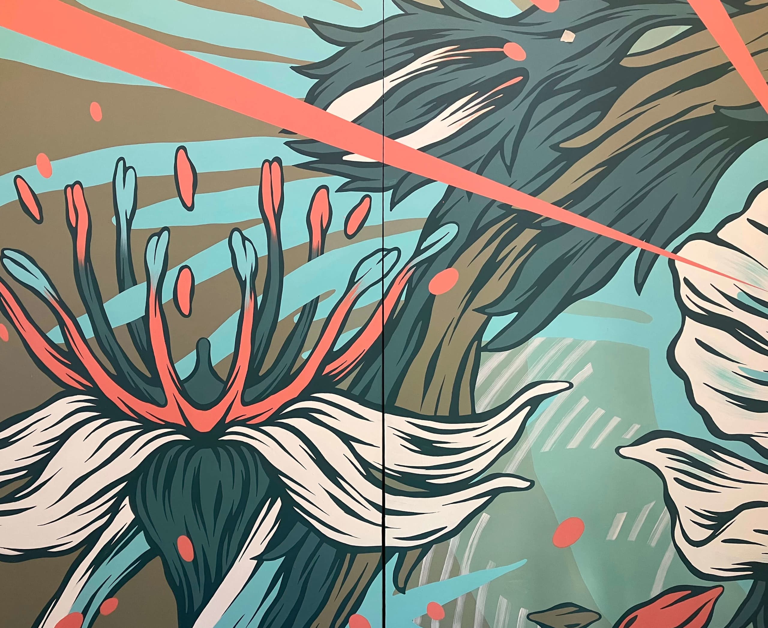 Vibrant Echoes of Nature's Resilience by Angie Jerez