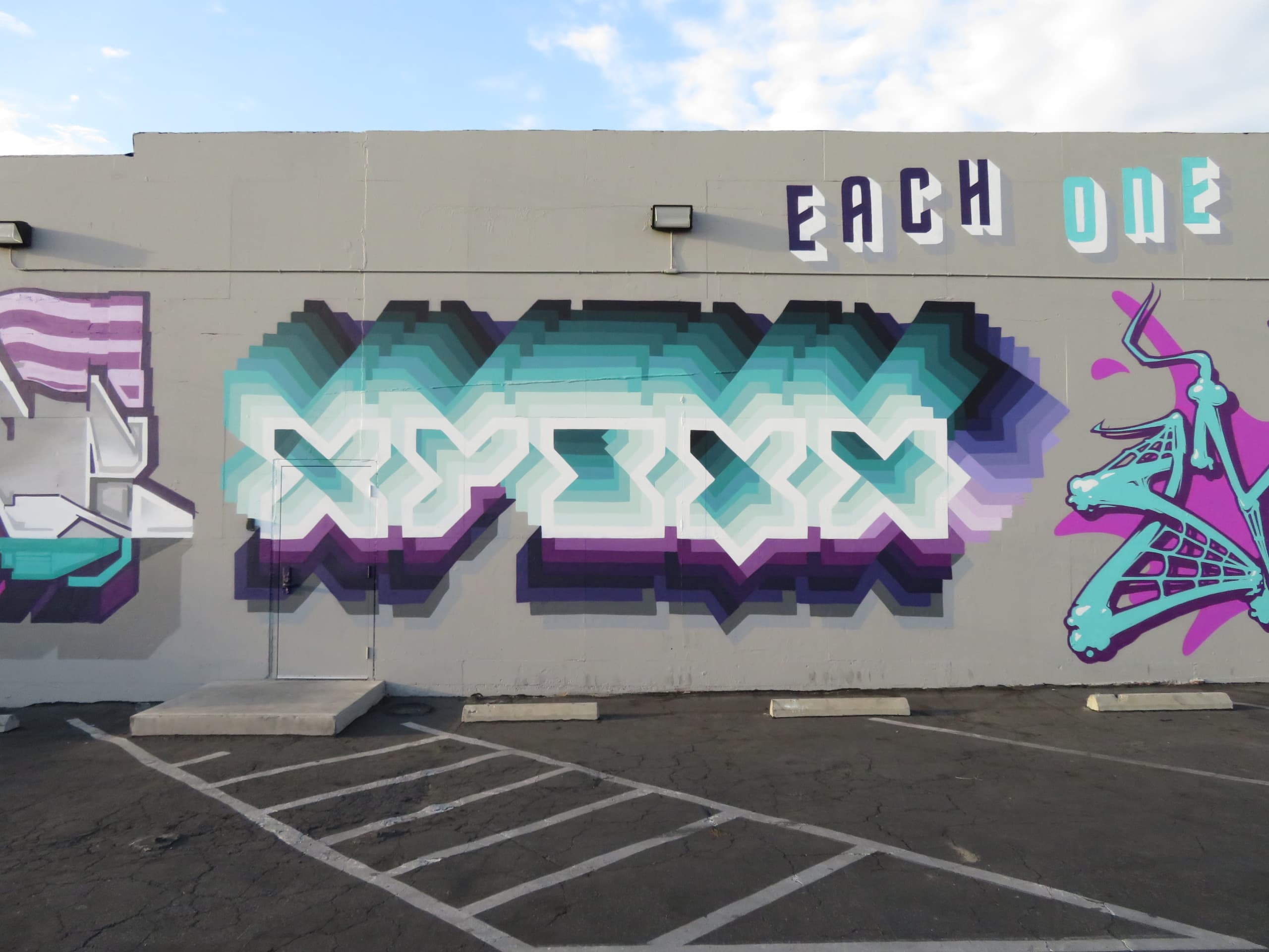 Each one teach one, 2018 by Xpome