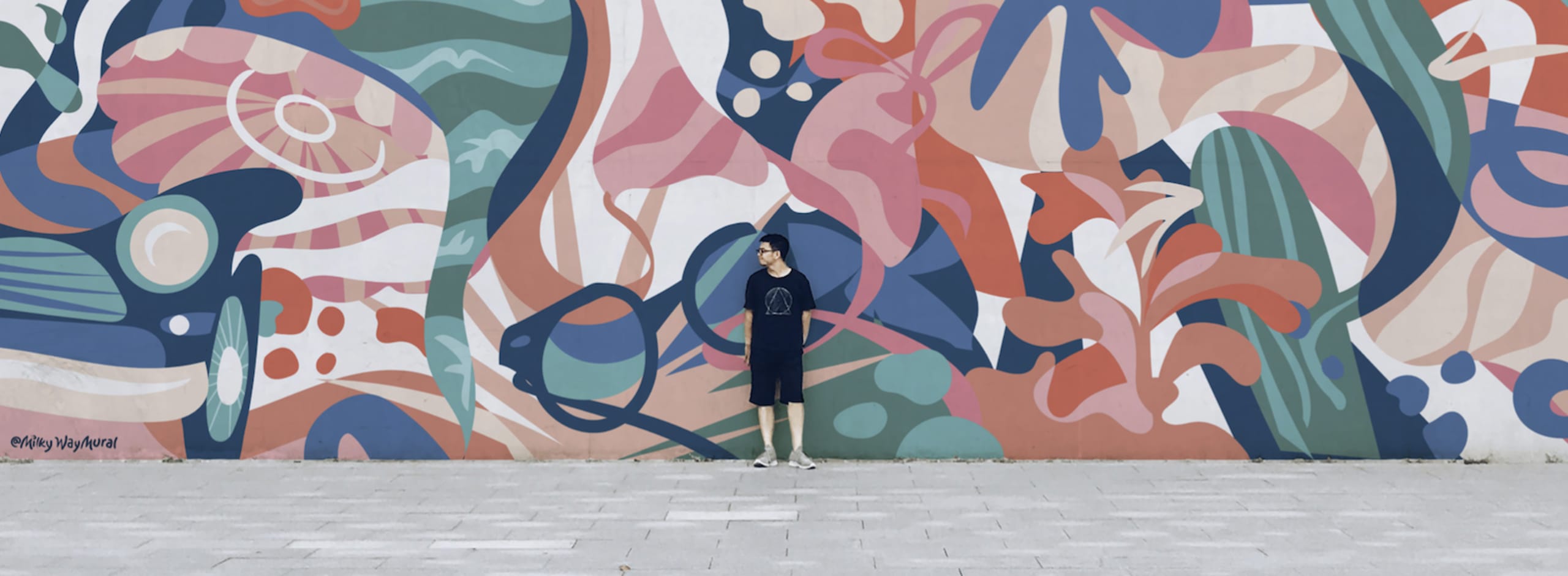 Summer Abstract by Milky Way Murals