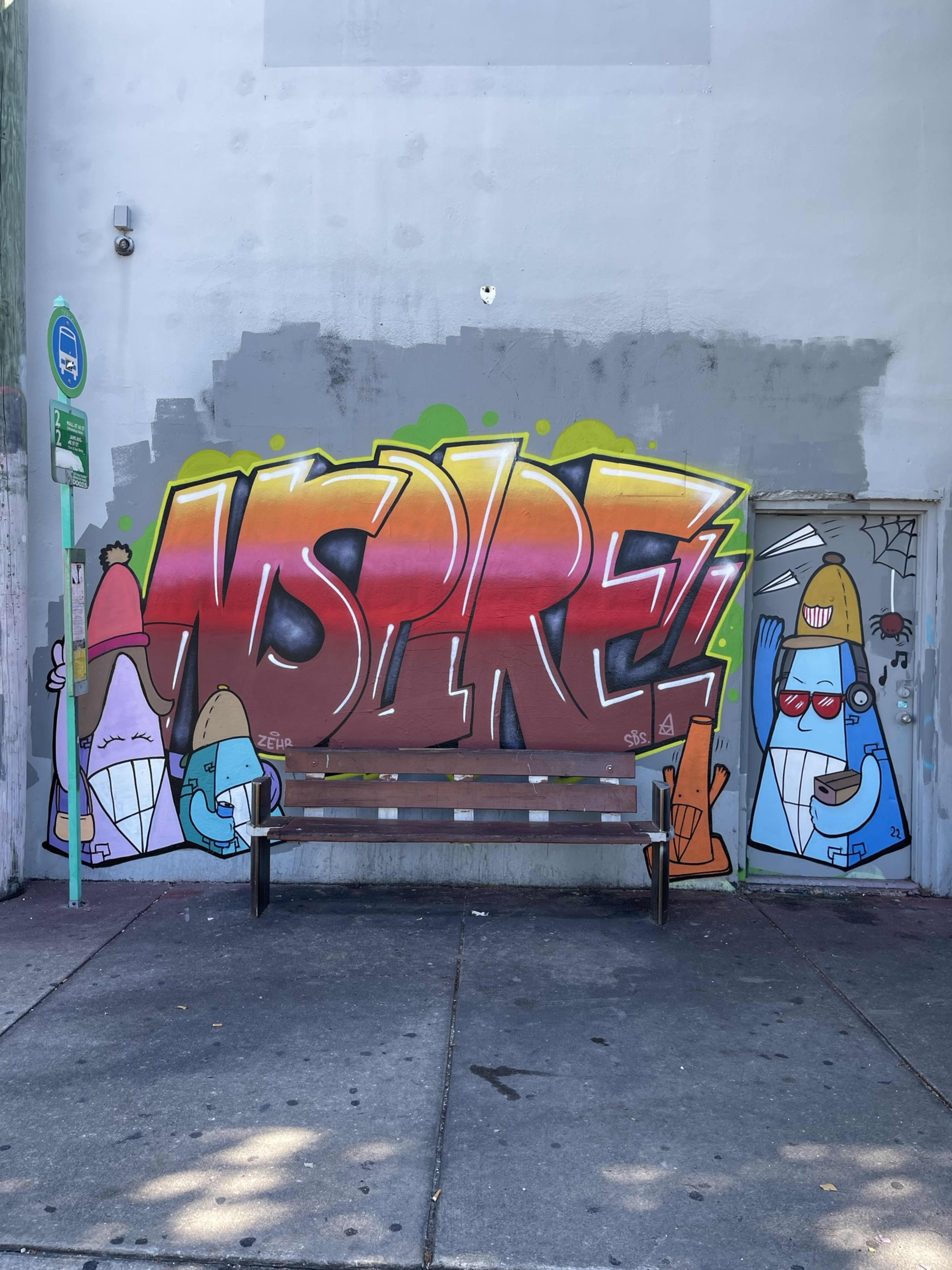 Bus stop  by Chris Haven