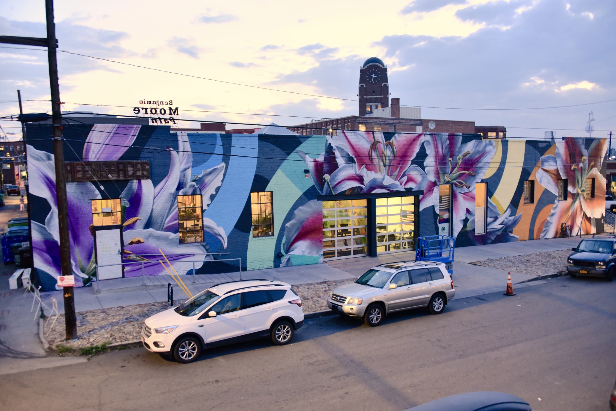 Floral Reverie in Urban Palette by Remington Robinson