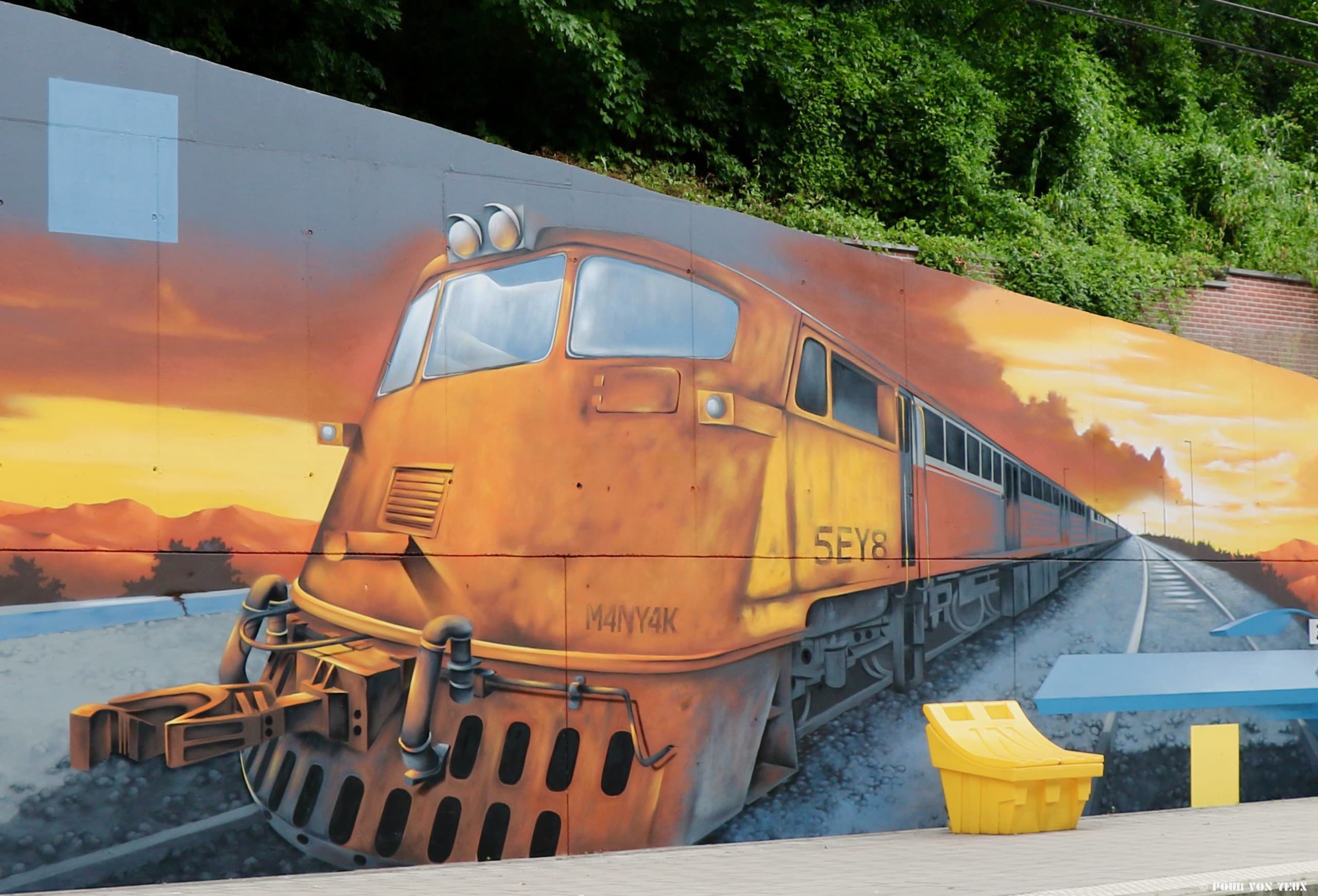 Journey Through Sunset Tracks by Seyb