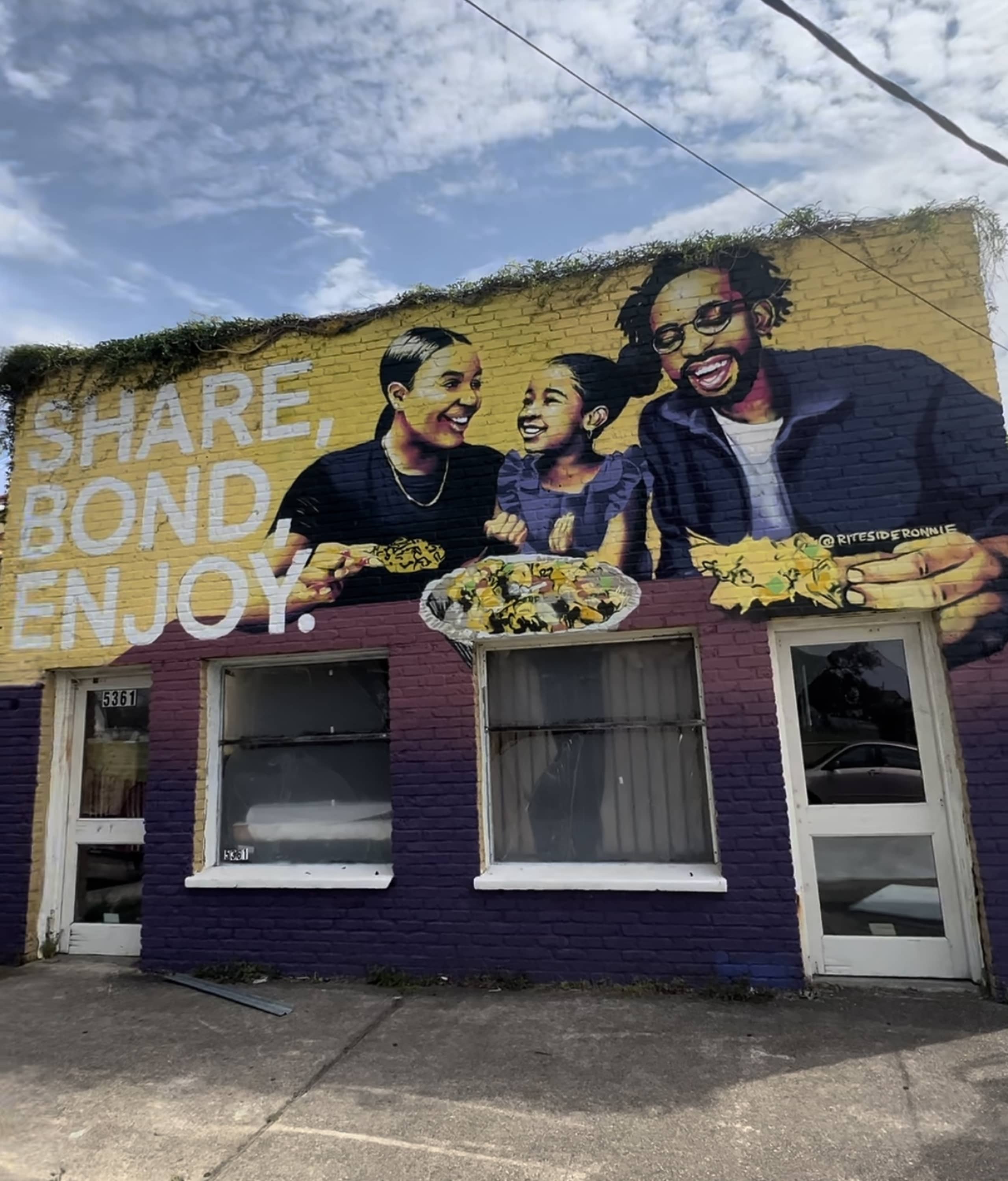 Gathering Around Shared Plates of Joy by Riteside