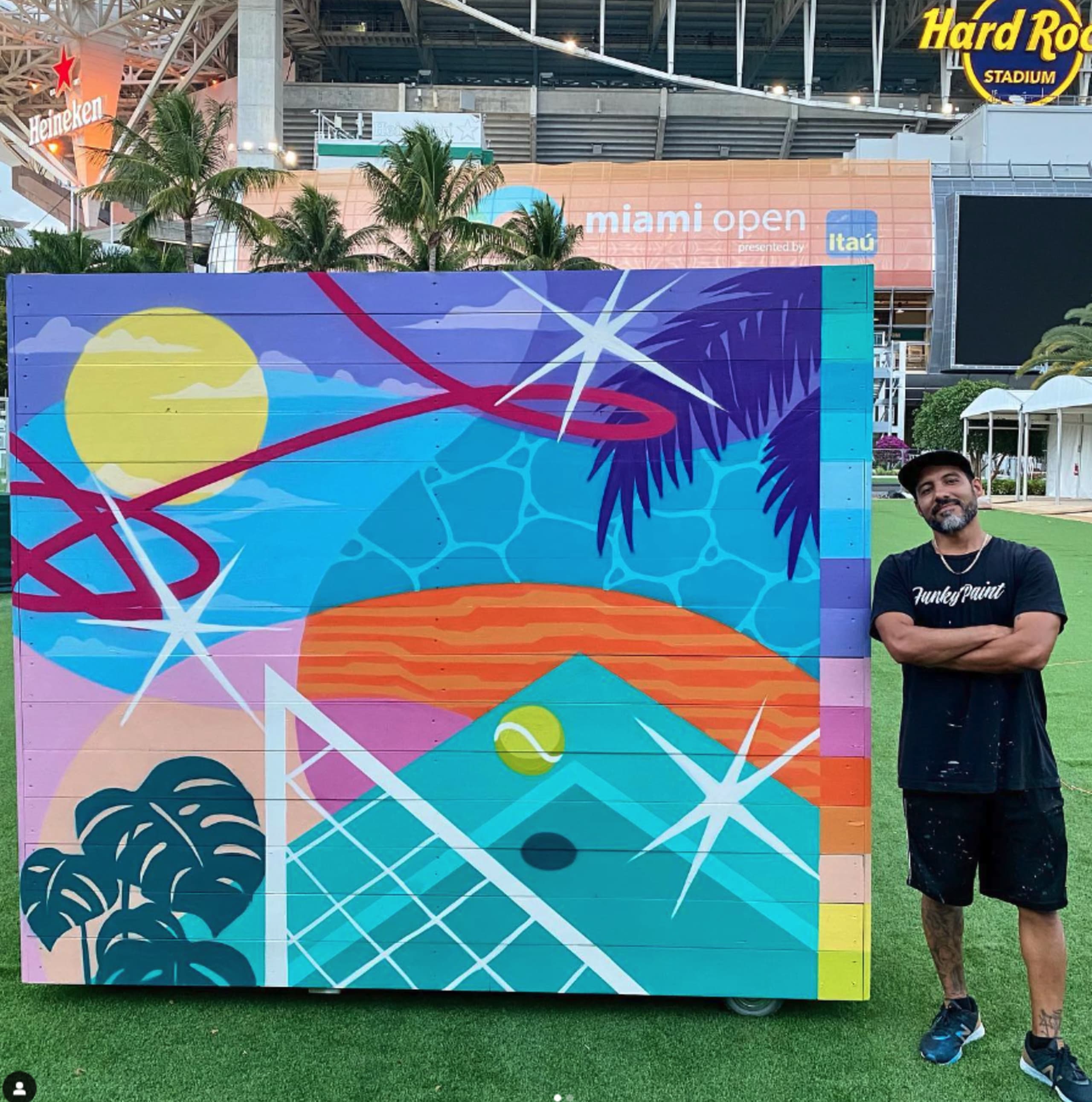 Tropical Vibes and Tennis Dreams Unleashed by Grabster