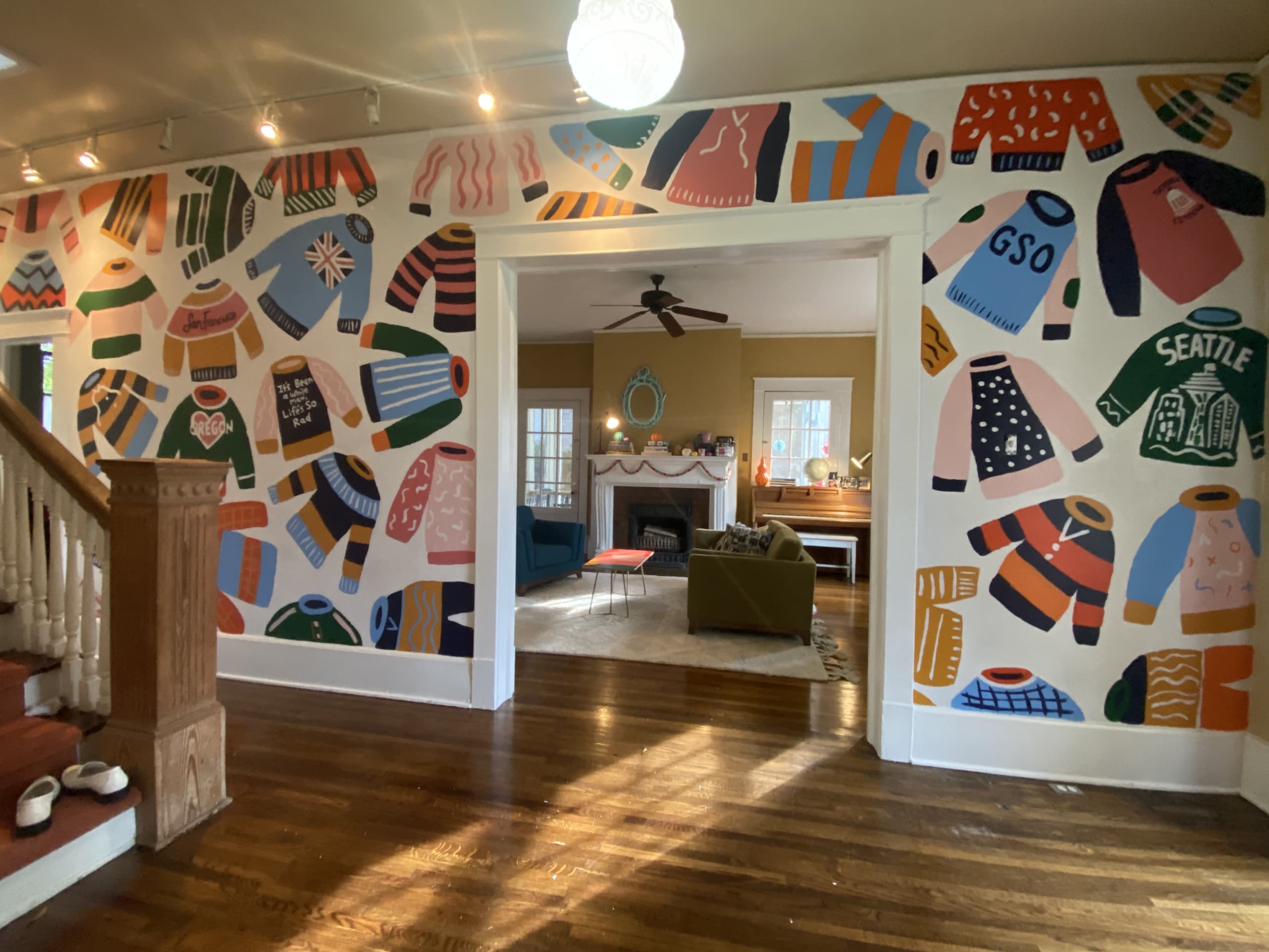 Sweater Wall by Gina Elizabeth Franco