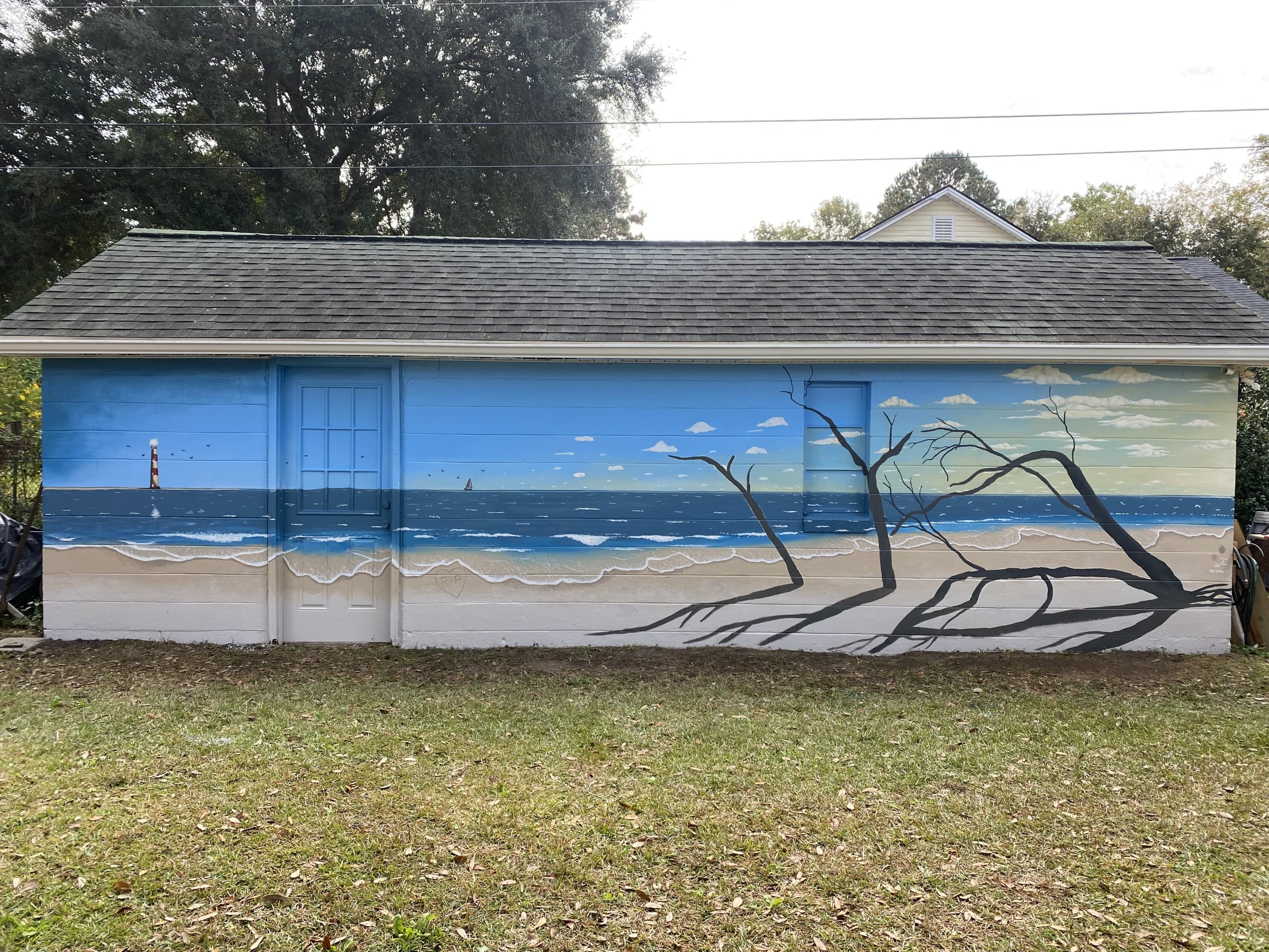 Folly beach  by Raeann Krugger