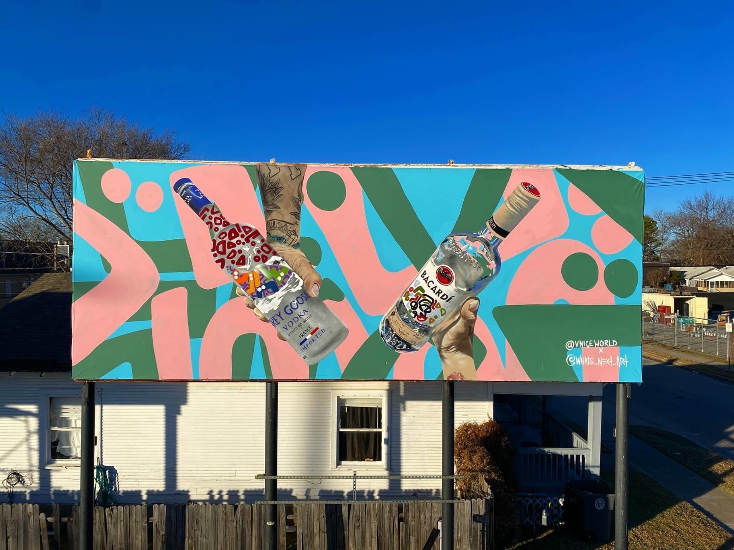 Gray Goose x Bacardi Billboard by Vnice