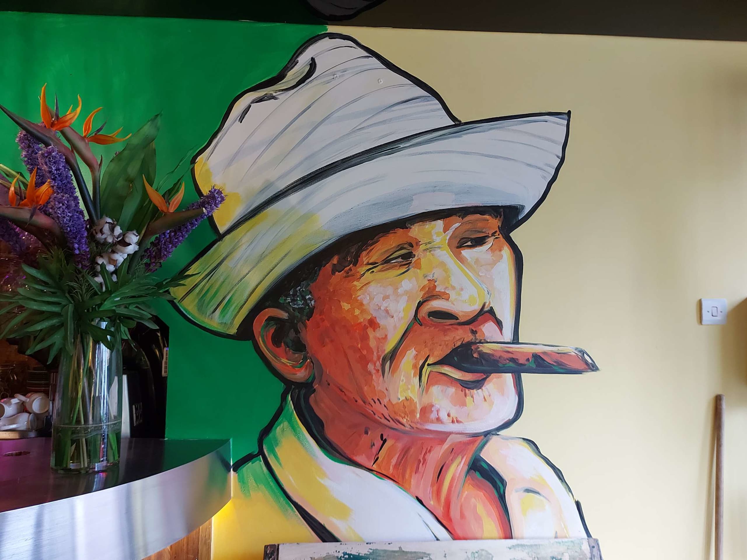 Cigar Smoke and Colorful Memories by Alessandra Tortone