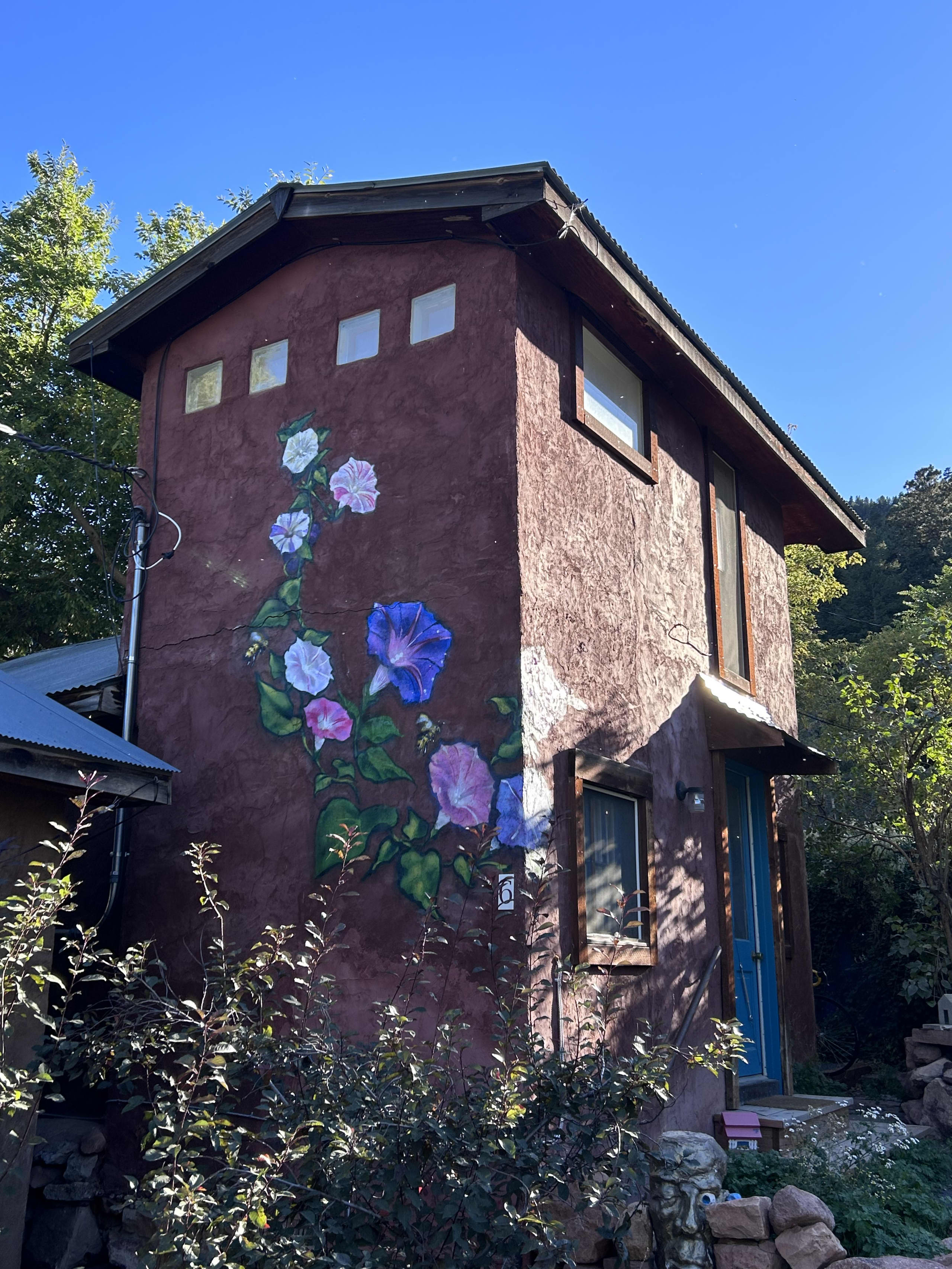 Morning Glories for the Eldorado Springs Art Center by Grow Love