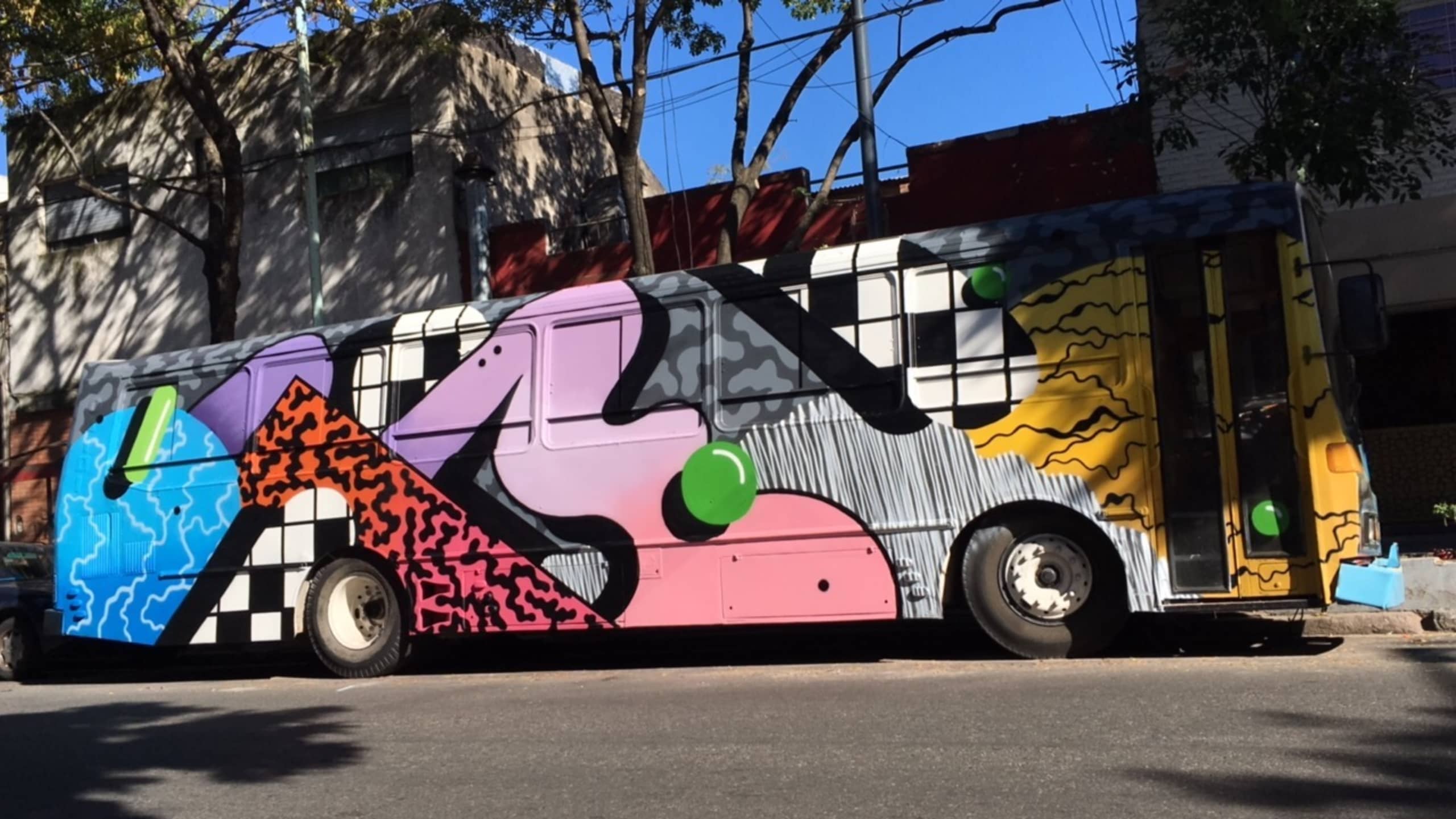 Vibrant Journeys Through Urban Abstraction by Borneo