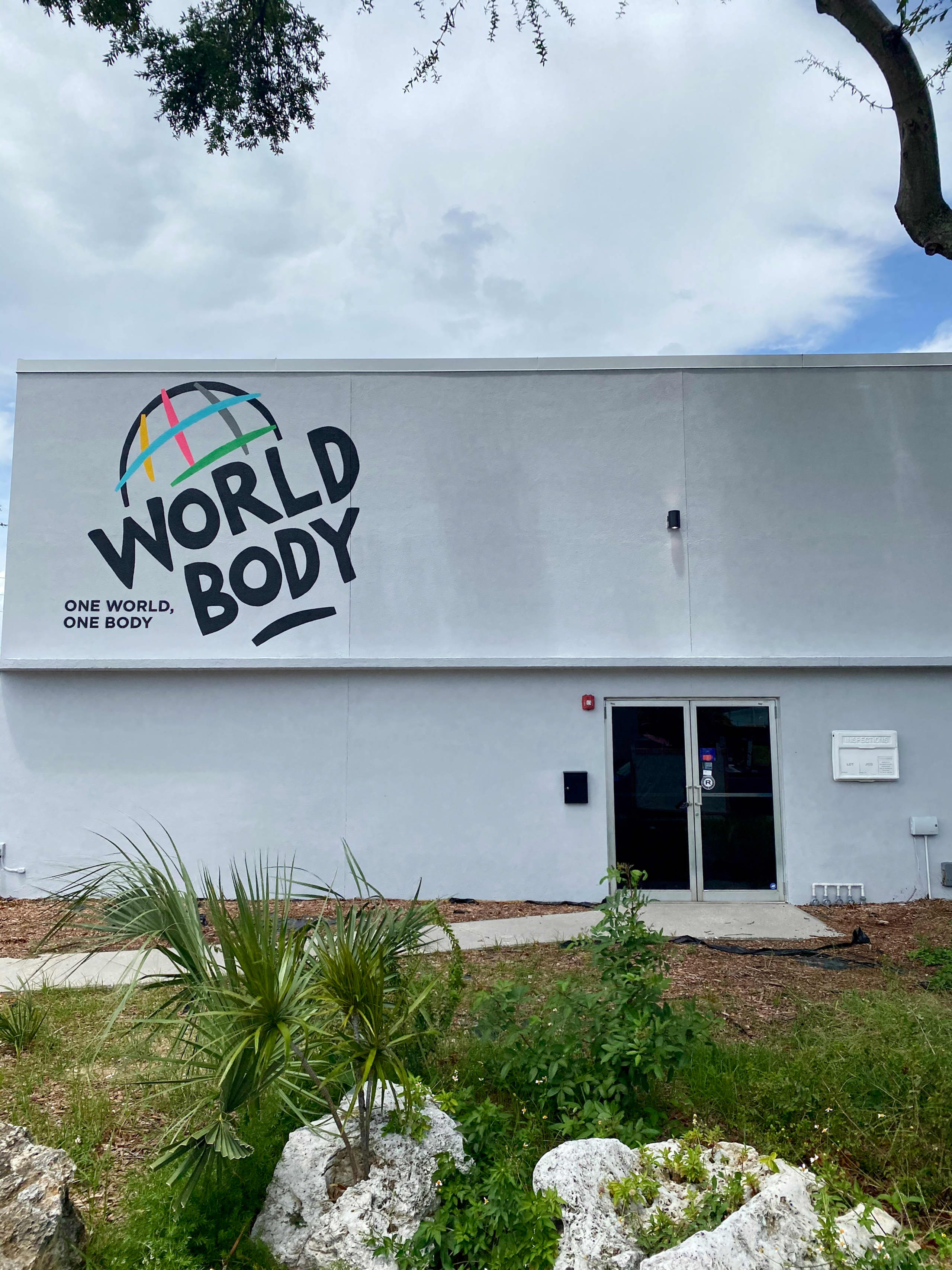 World Body Gym Signage by A Pivotal Character Artworks