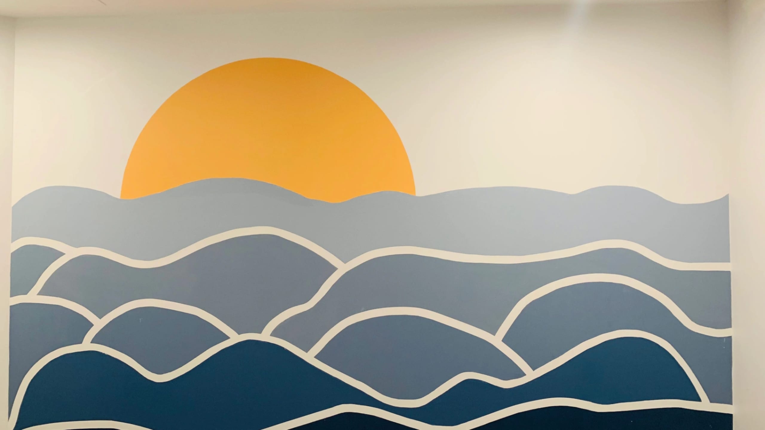Waves, Sunset, and Peace by Emma Sarran