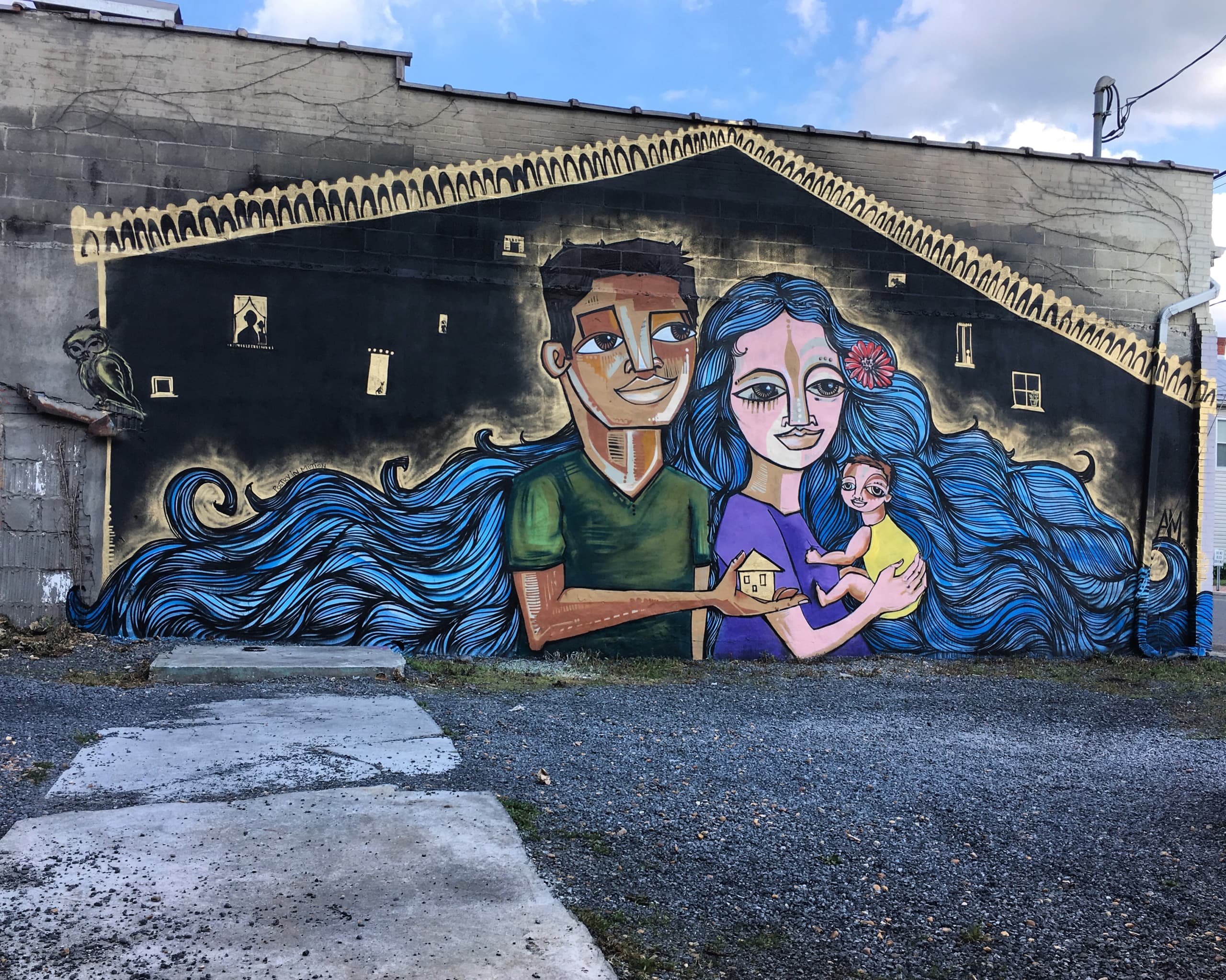 Embrace of Home and Family's Spirit by Alice Mizrachi