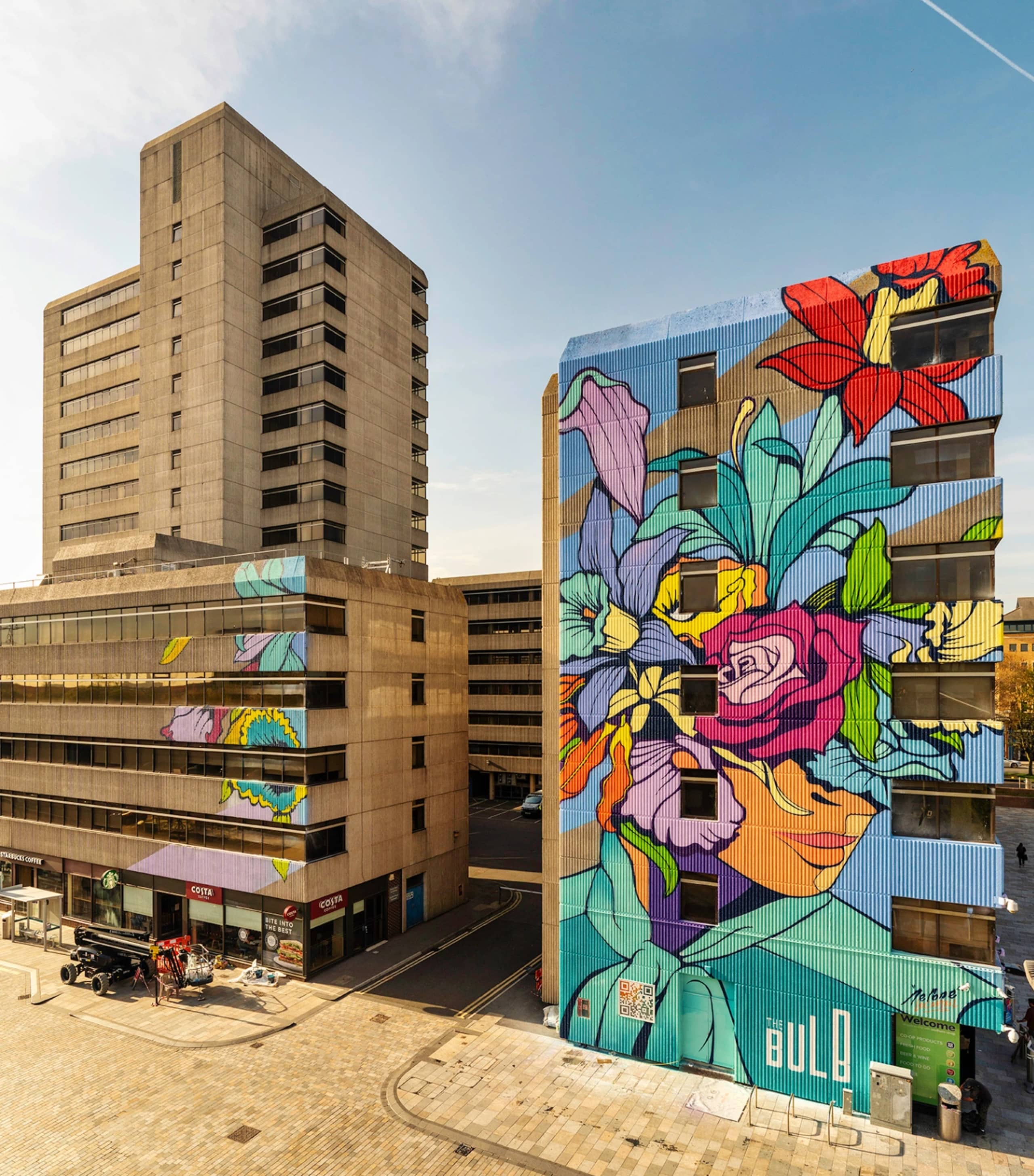 UK’s largest clean air mural by Nerone