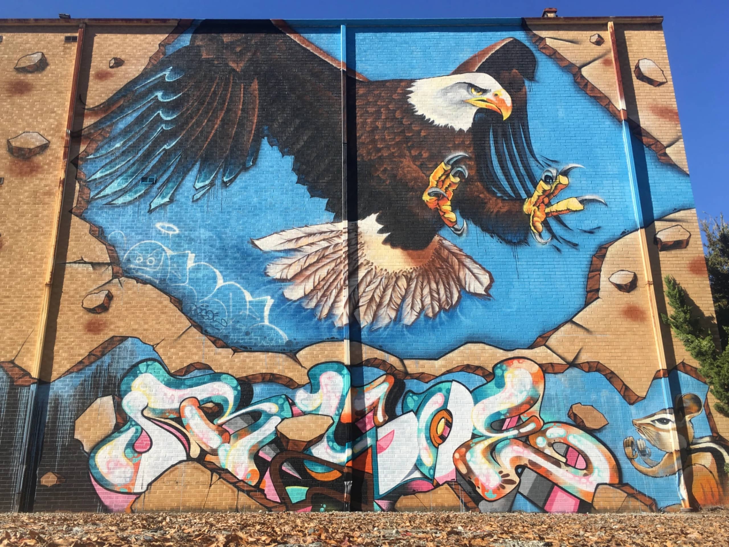 Talking Walls Mural Festival by Joe Dobson